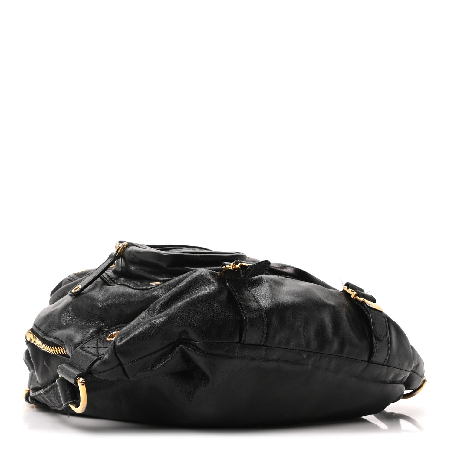 Calfskin Medium Darwin Convertible Backpack Black