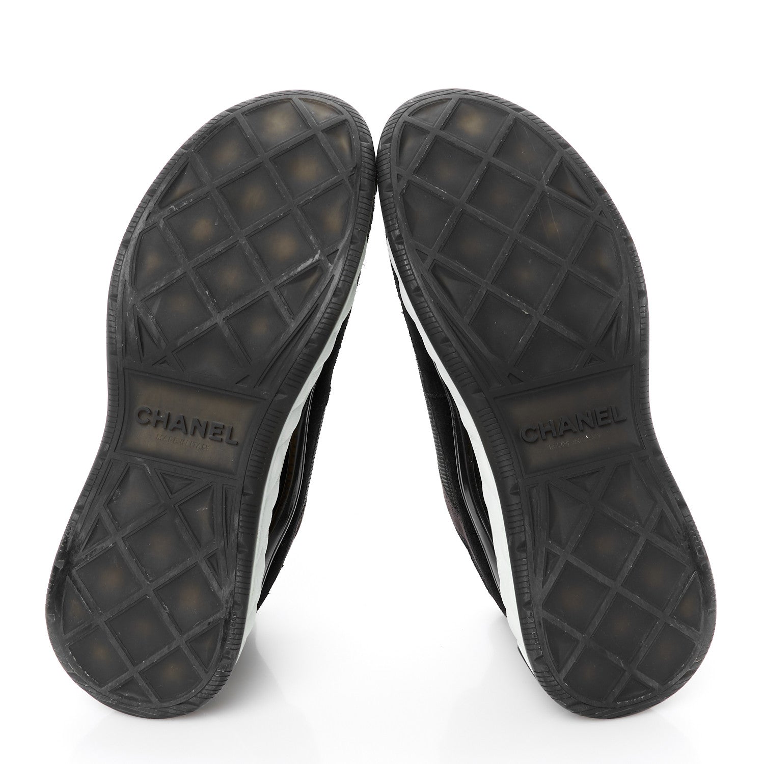 Fabric Suede CC Sneakers 39 Black Dark Grey