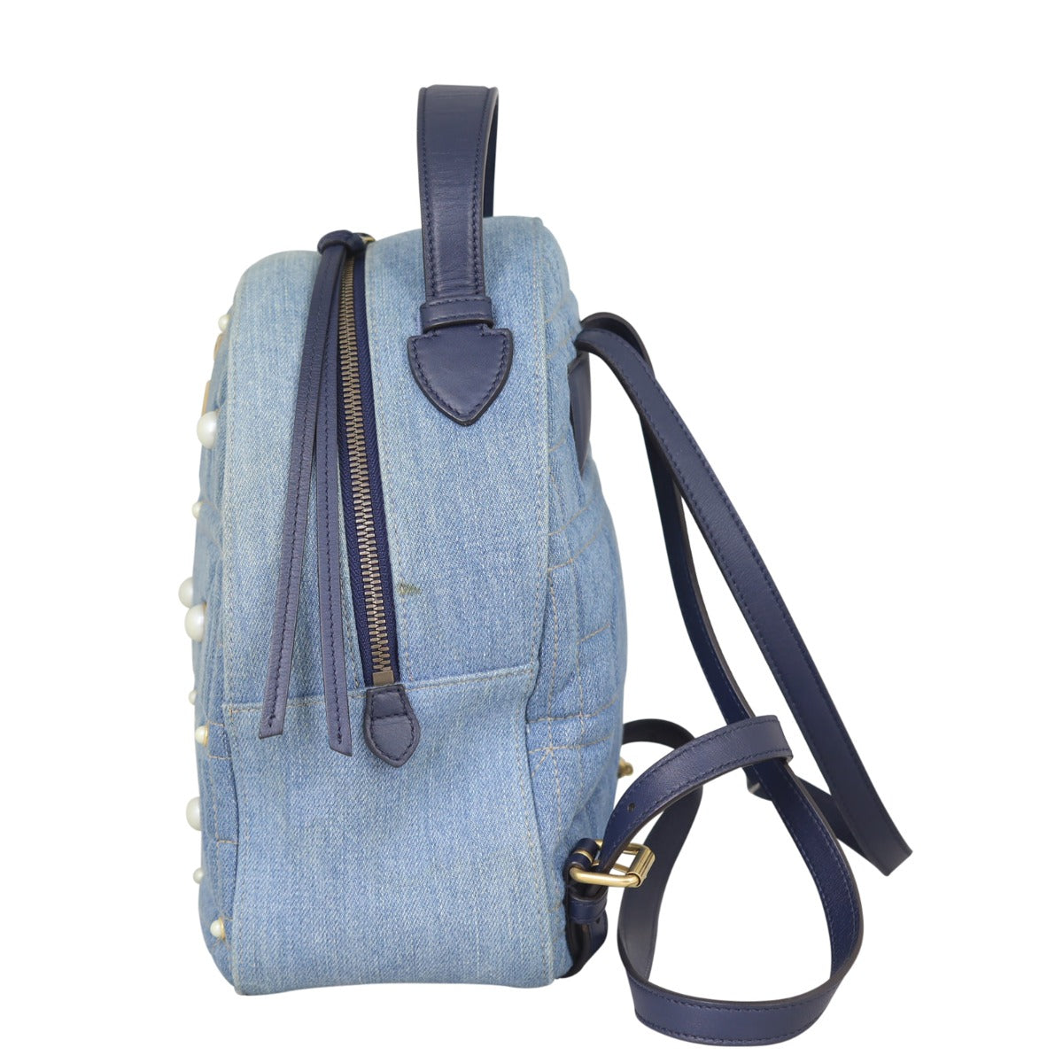 Gucci GG Marmont Denim Backpack
