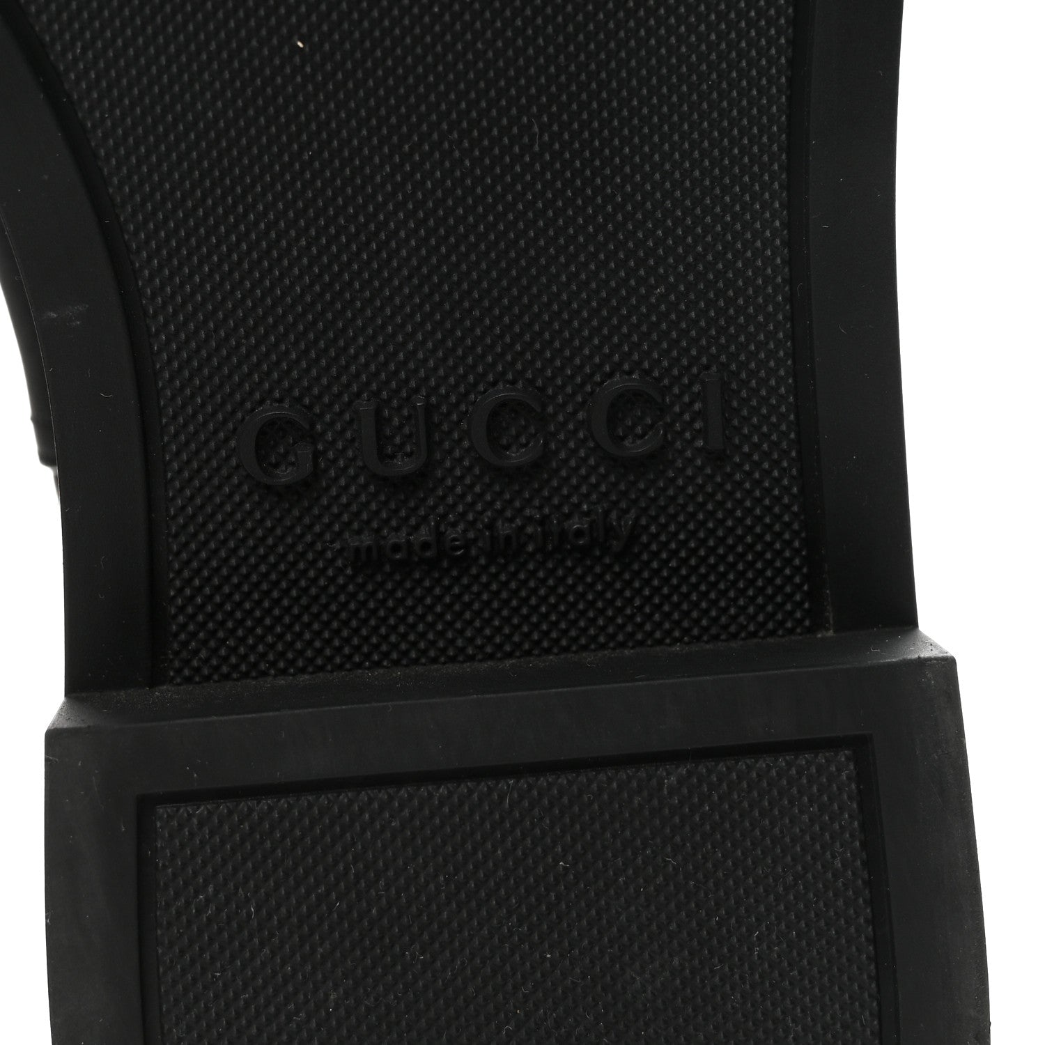 Guccissima Michelangelo Slim Horsebit Riding Boots 37 Black