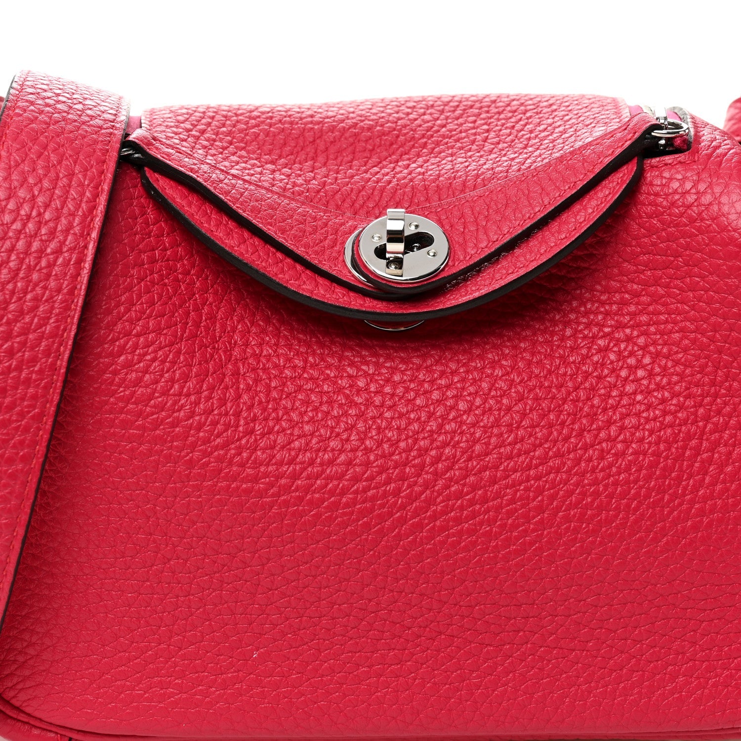 Taurillon Clemence Mini Lindy 20 Rose Mexico