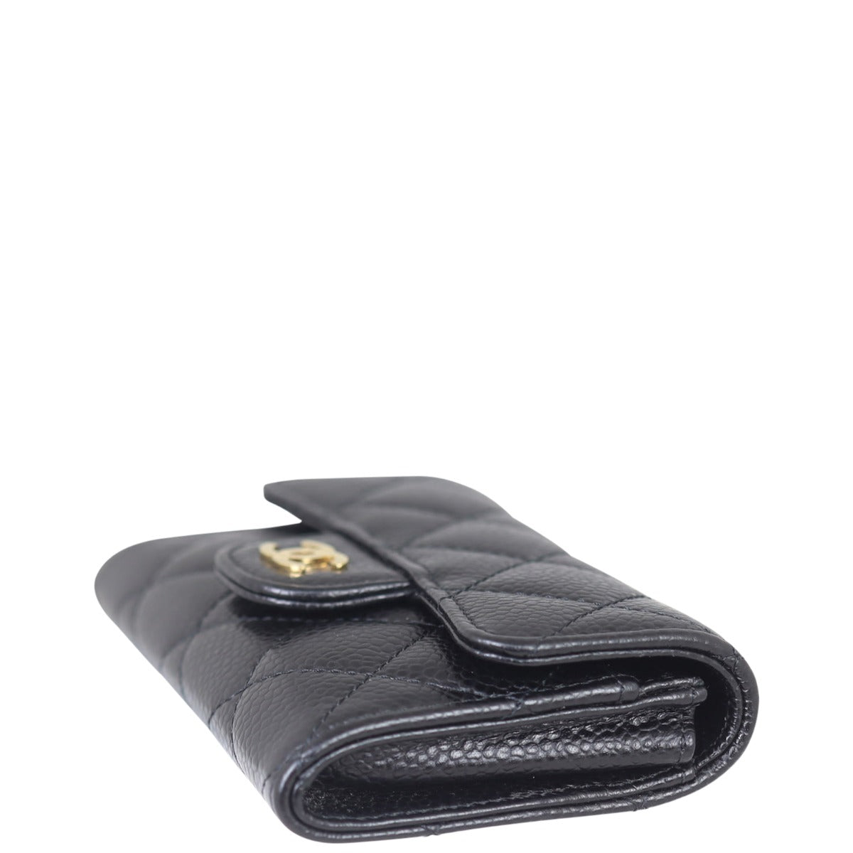 Chanel Classic Flap Card Holder  | Gold Hardware