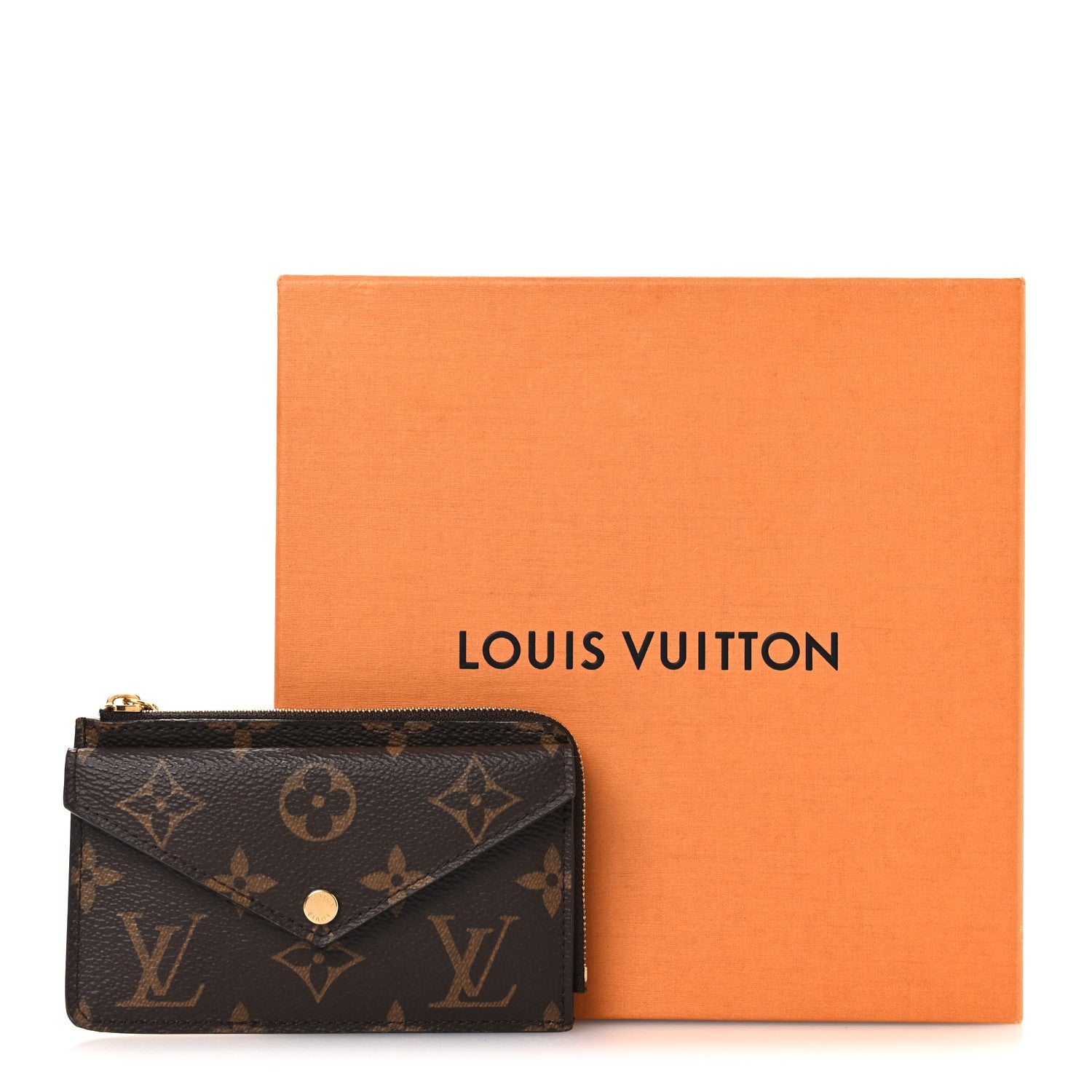 Monogram Recto Verso Card Holder Black