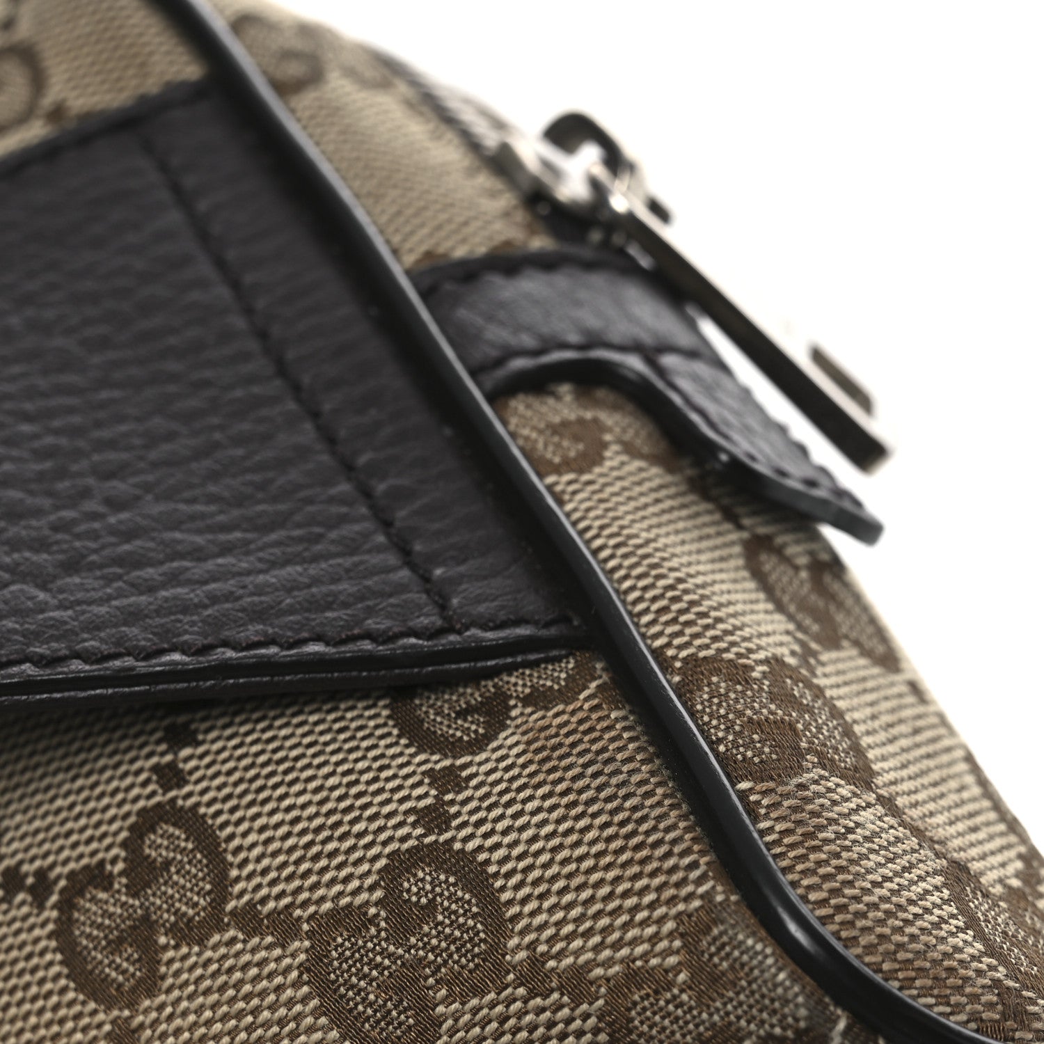 Monogram Belt Bag Dark Brown
