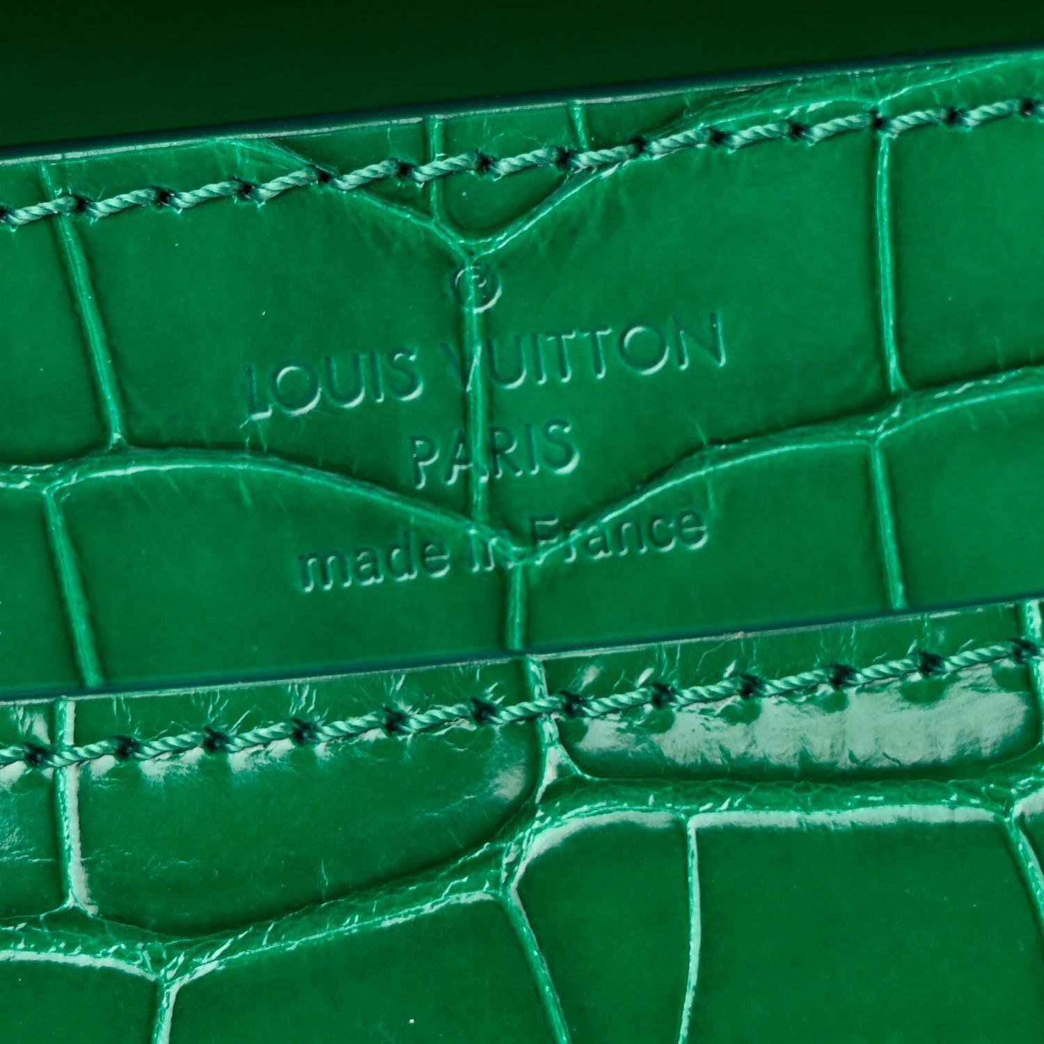 Alligator Chain Louise GM Emerald