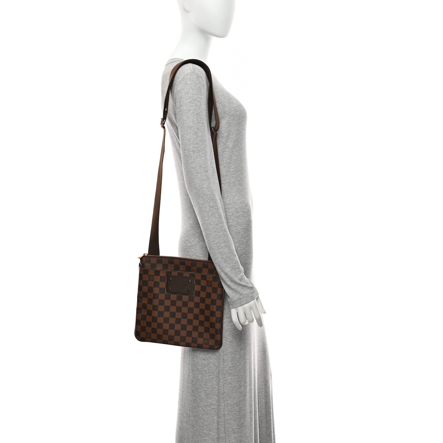 Damier Ebene Brooklyn Flat Pochette