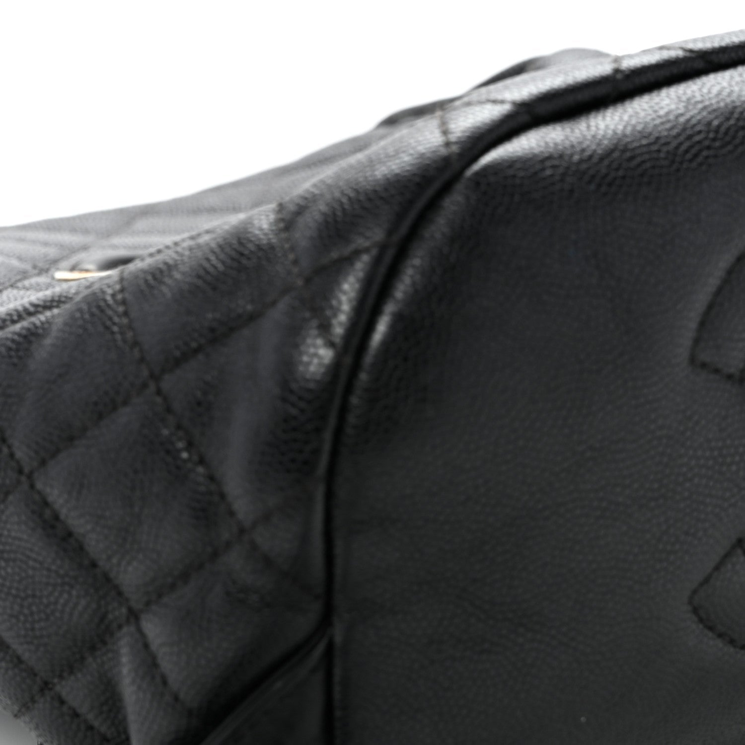 Caviar Quilted Small Filigree Backpack Black