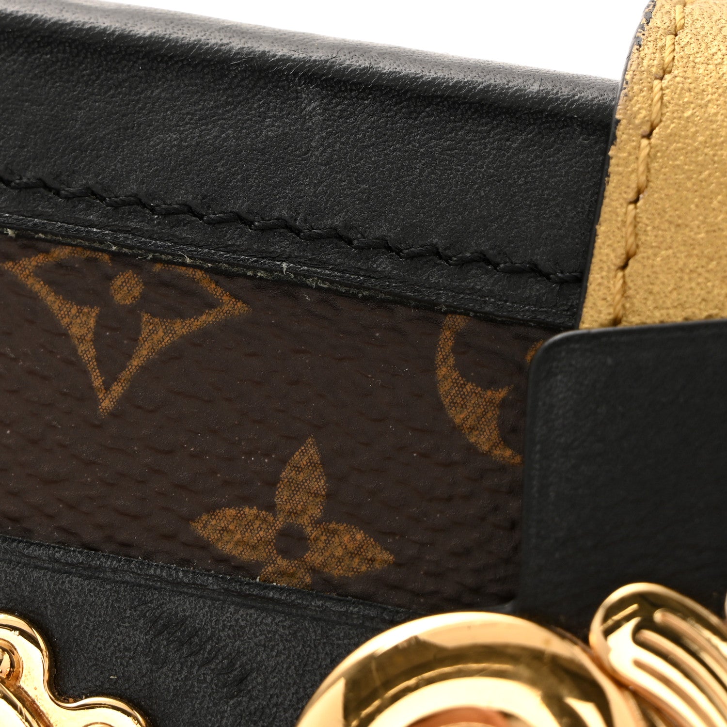 Monogram Column Petite Malle Black