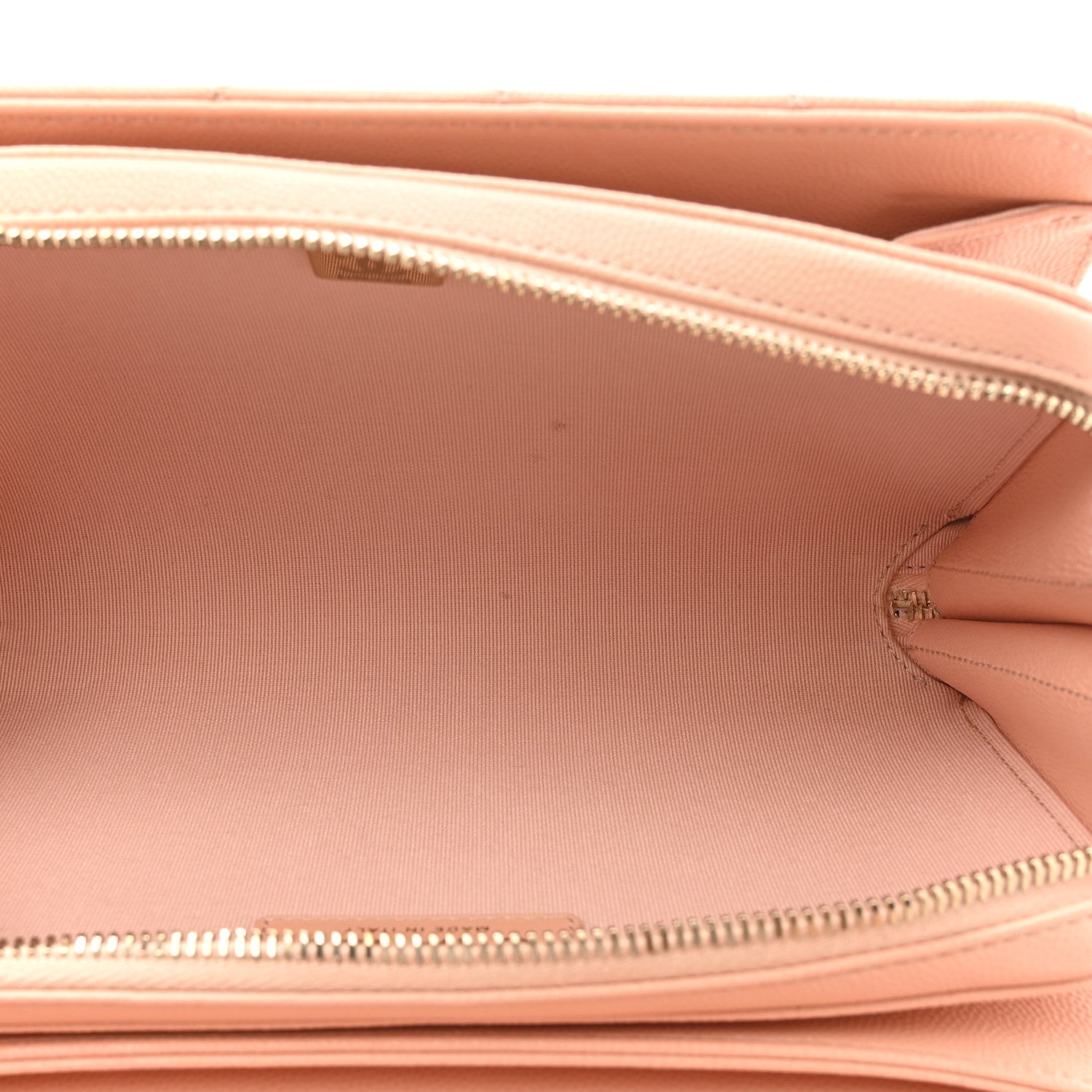 Caviar Quilted Large Like A Wallet Flap Coral