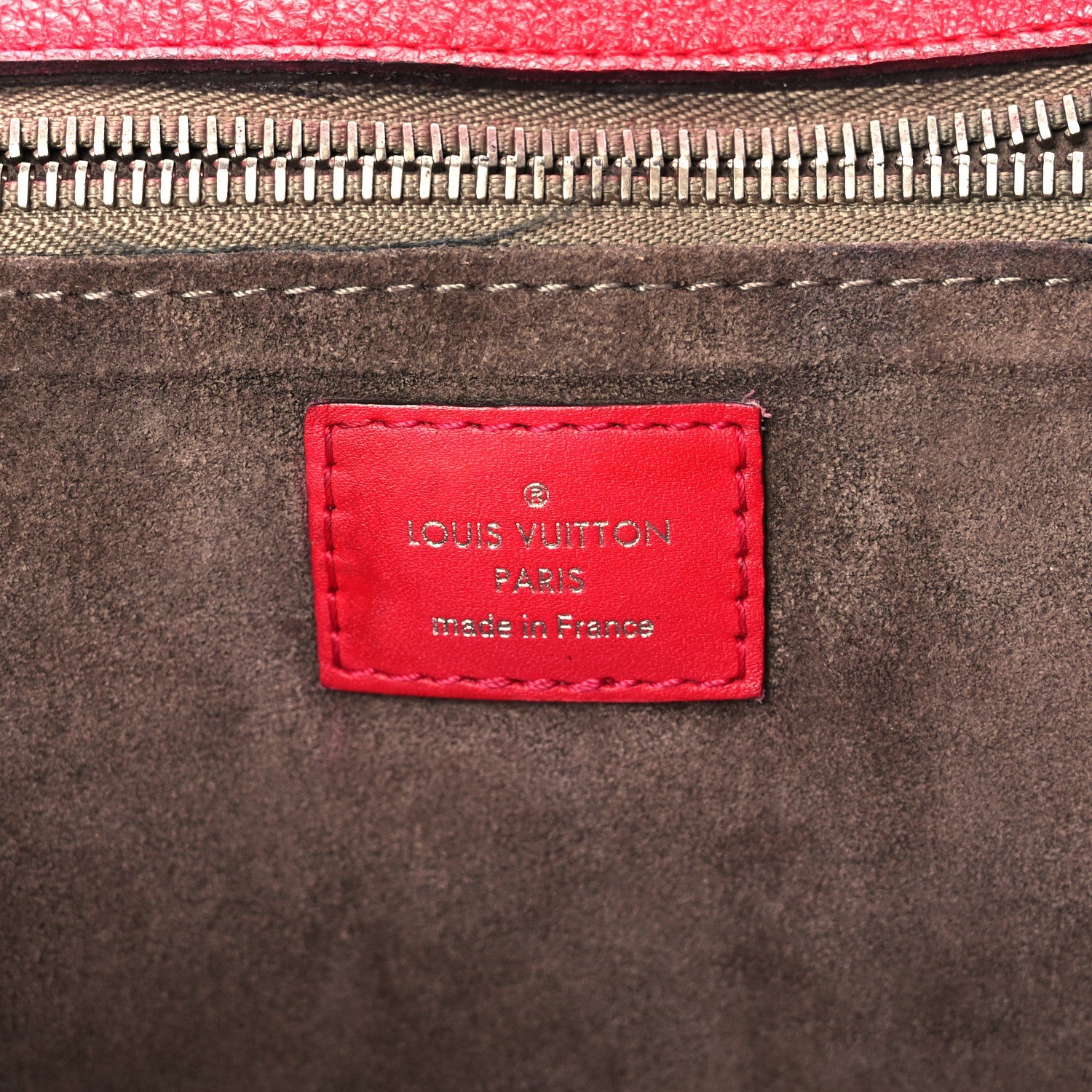 Veau Cachemire Tote W BB Framboise
