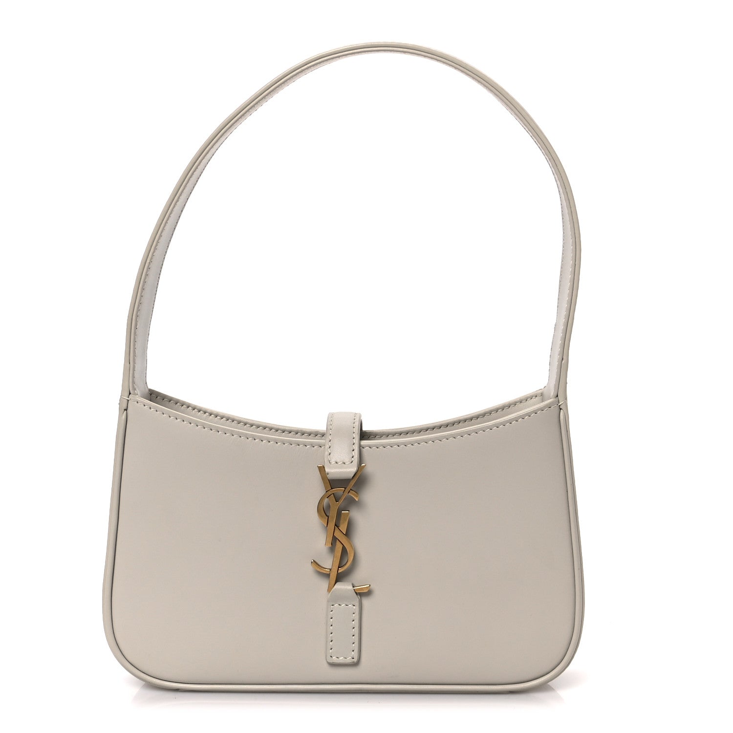 Smooth Calfskin Le 5 A 7 Mini Hobo Crema Soft