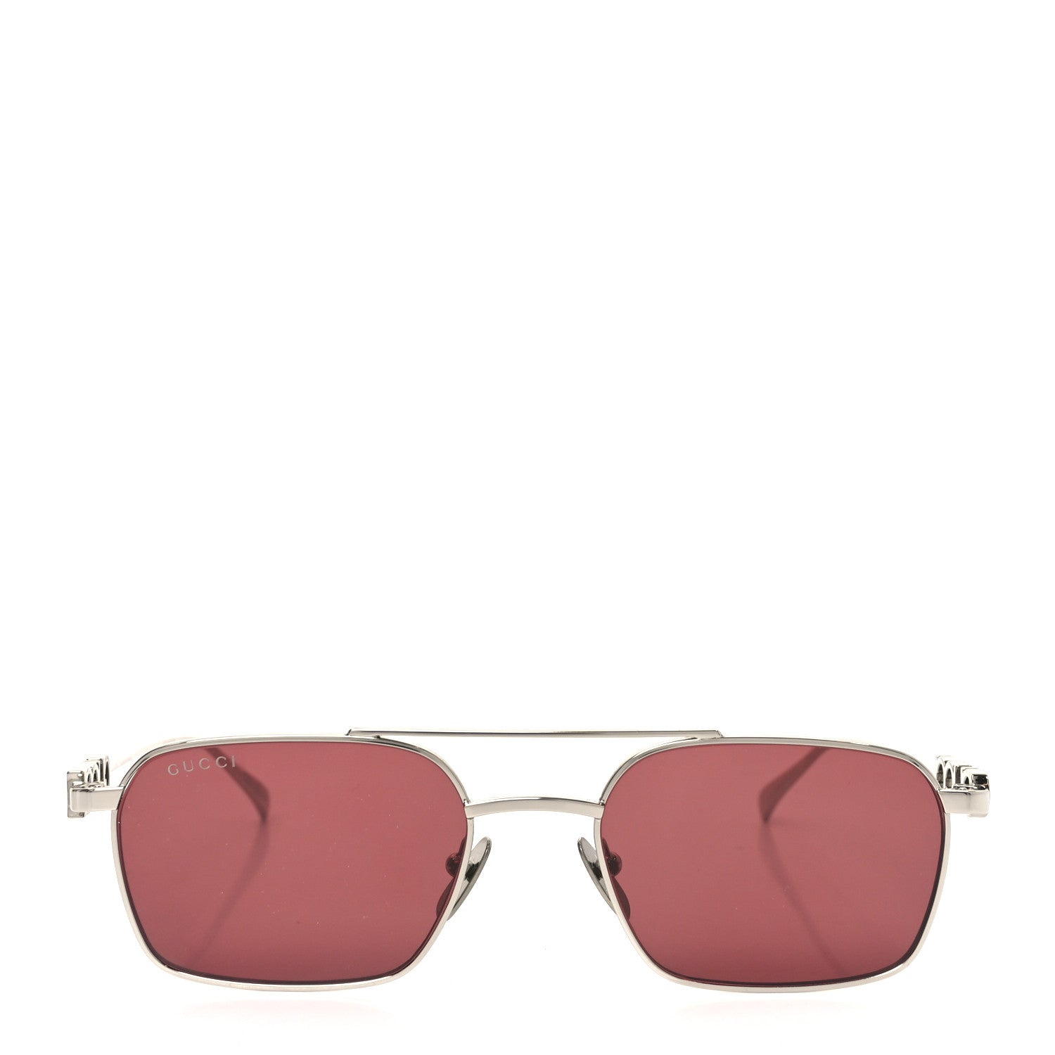 Metal Crystal Sunglasses GG1804S Silver