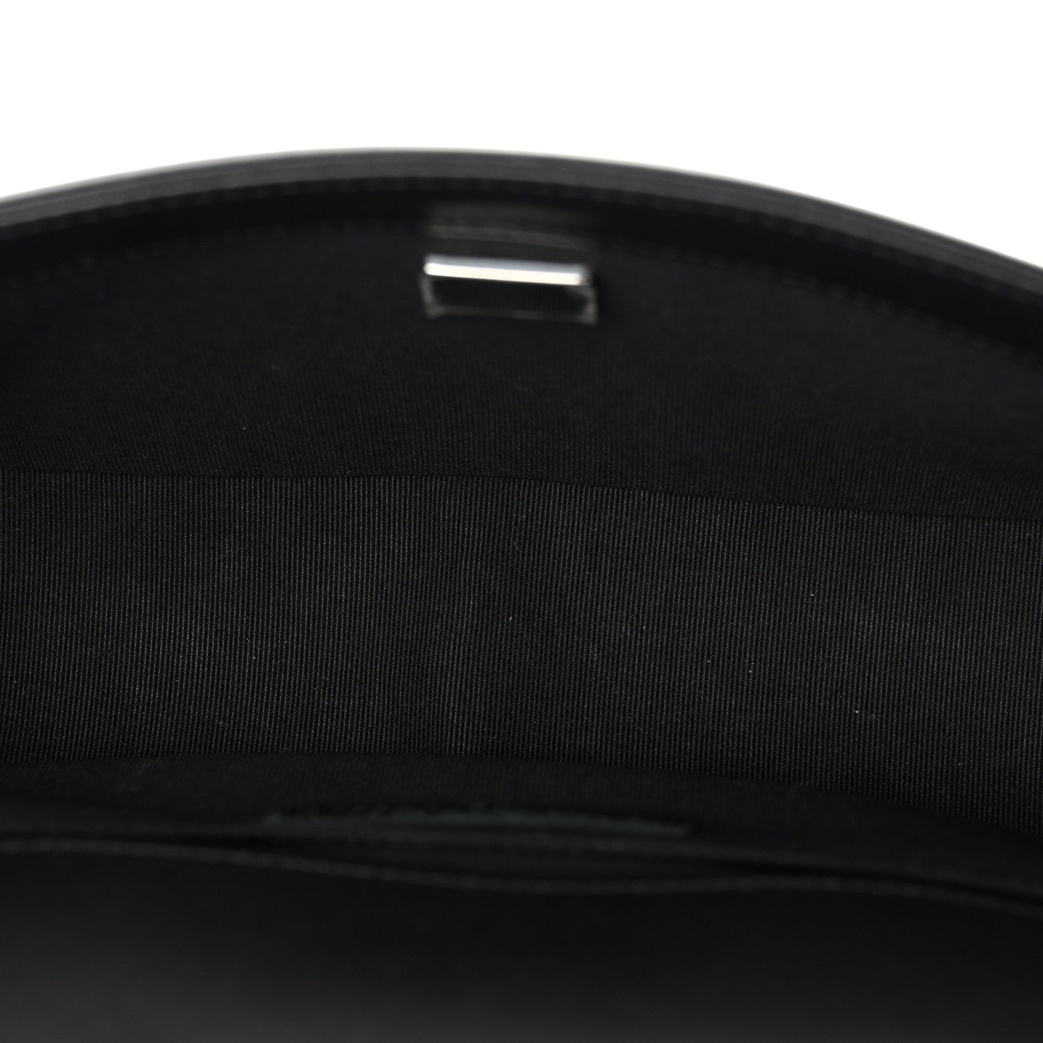 Calfskin Chevron Quilted Medium Boy Flap Black