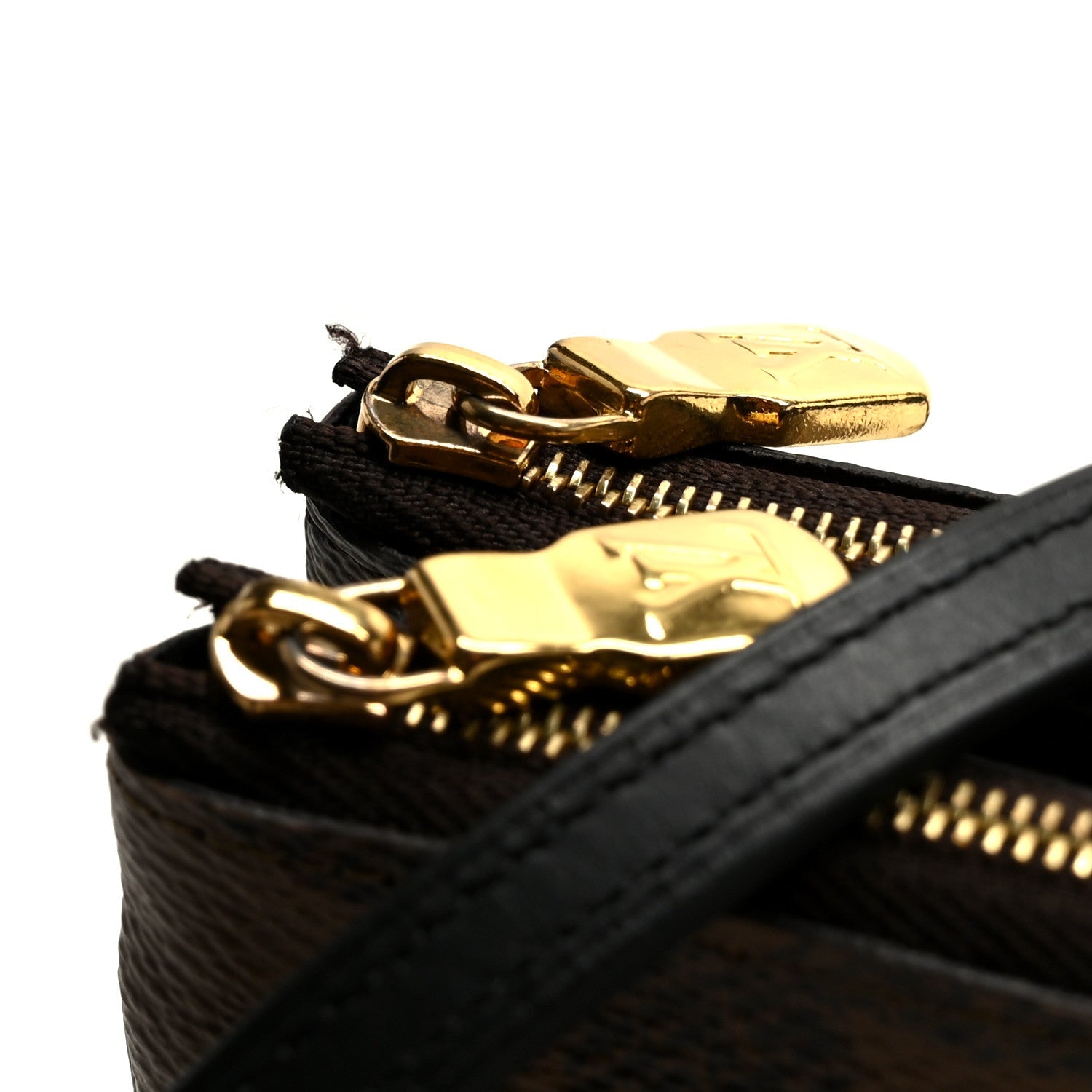 Reverse Monogram Giant Double Zip Pochette