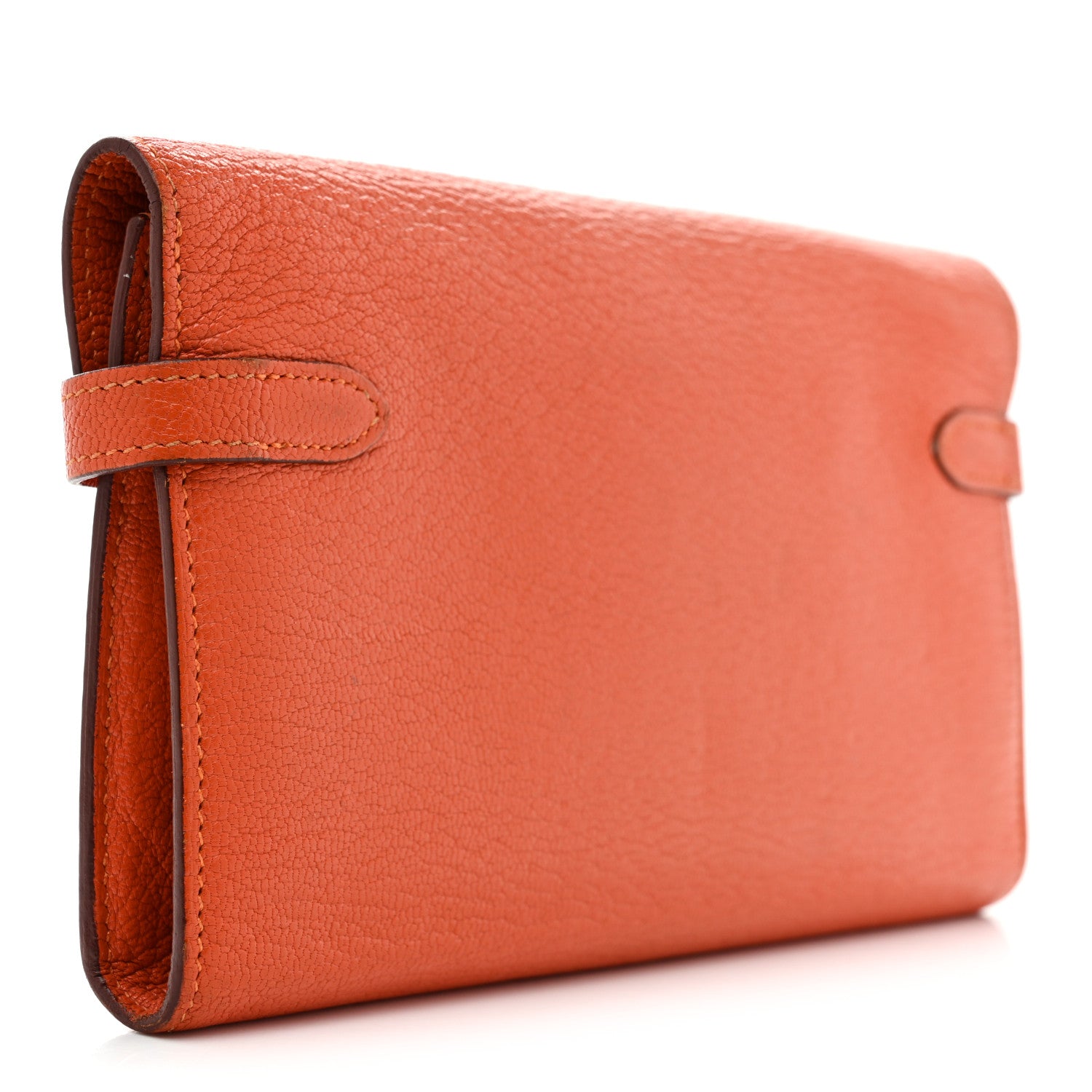 Chevre Mysore Kelly Longue Wallet Feu
