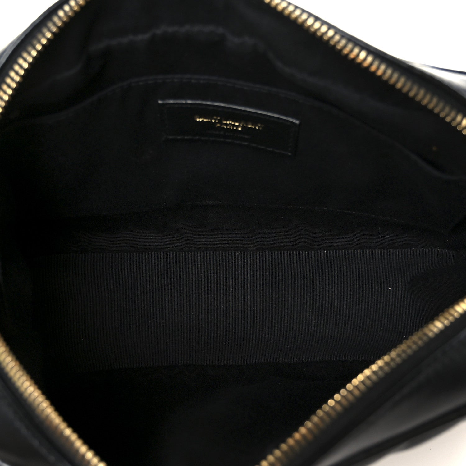Calfskin Matelasse Monogram Lou Camera Bag Black