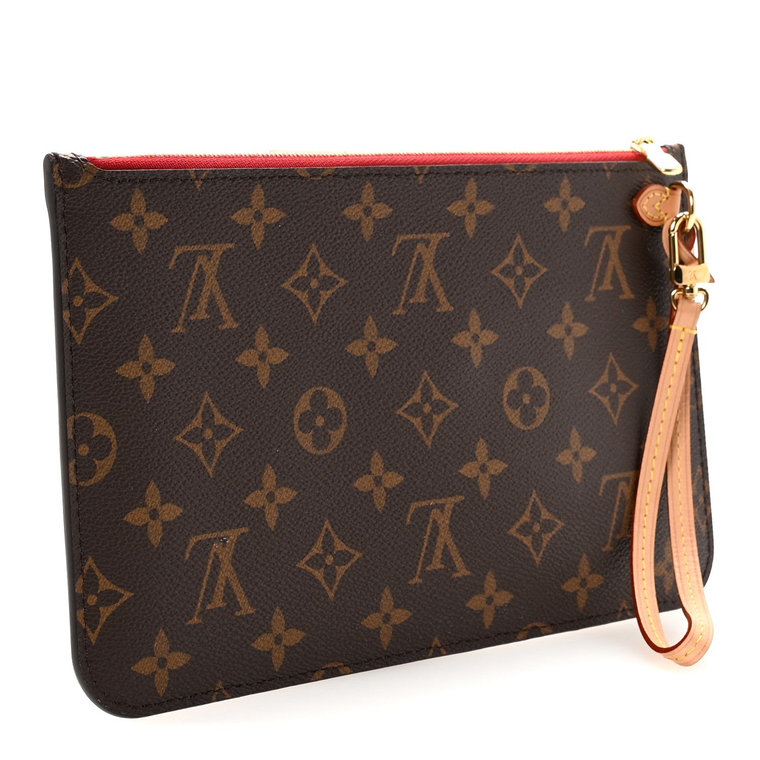 Monogram Neverfull MM GM Pochette Cherry