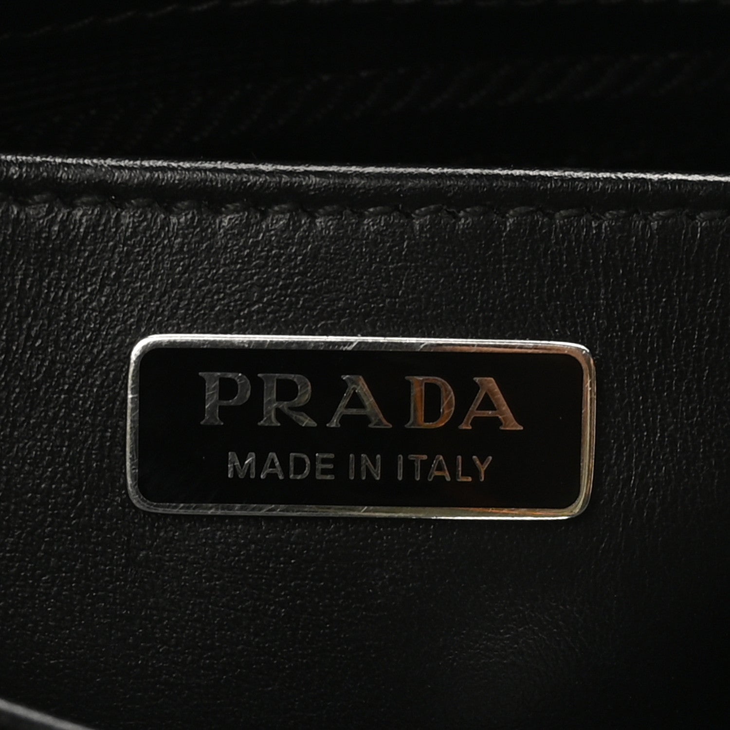 Spazzolato Cleo Shoulder Bag Black