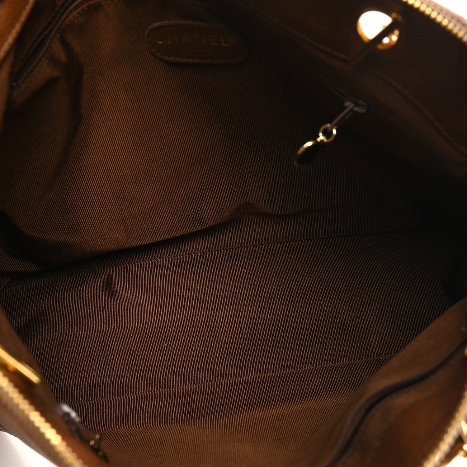 Caviar CC Shoulder Bag Brown