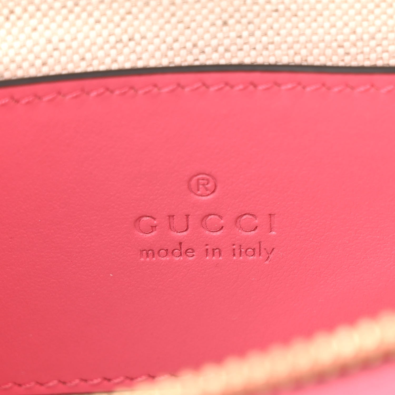 Calfskin GG Matelasse Mini Top Handle Bag Rhodamine Pink