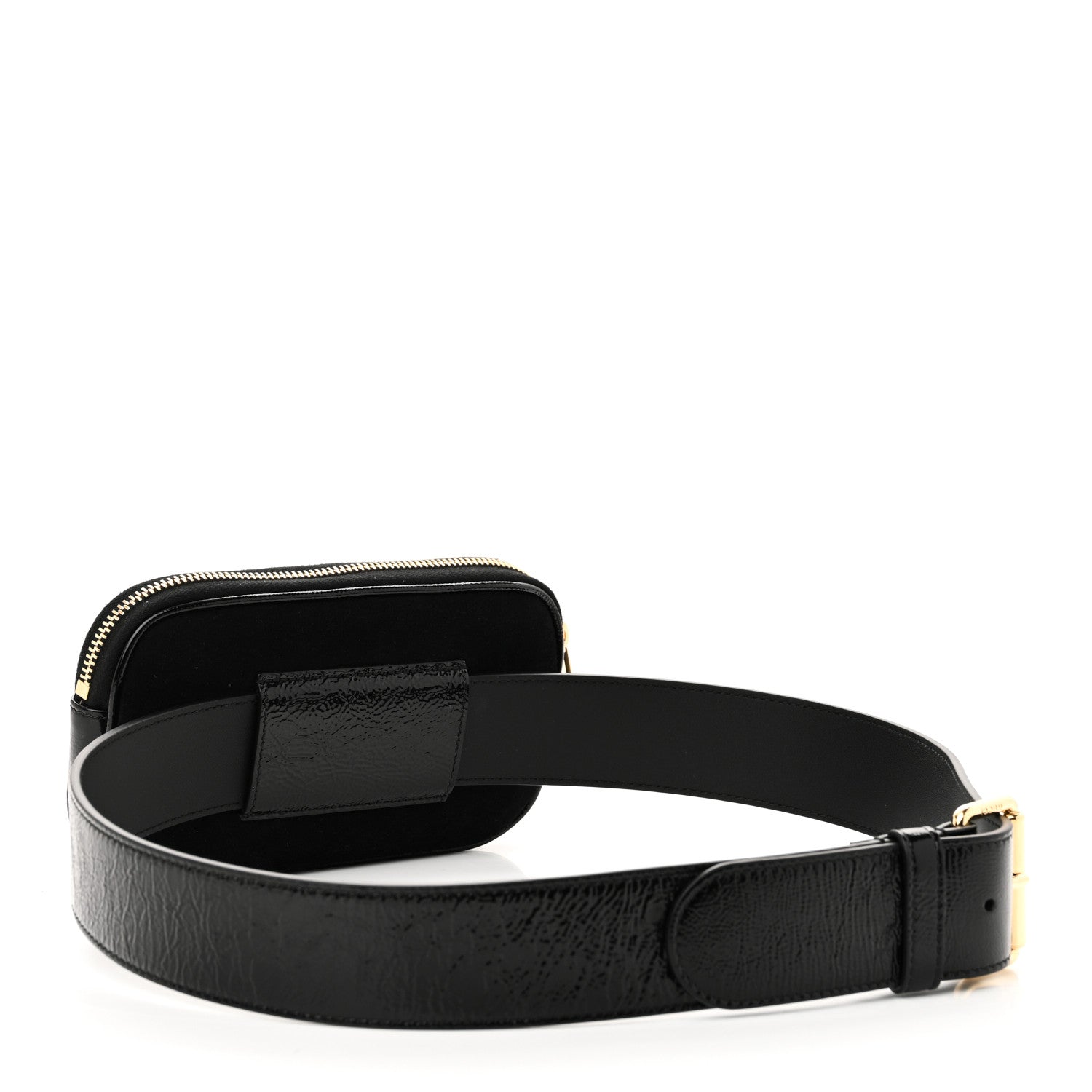 Suede Patent Ophidia Belted iPhone Case 85 34 Black