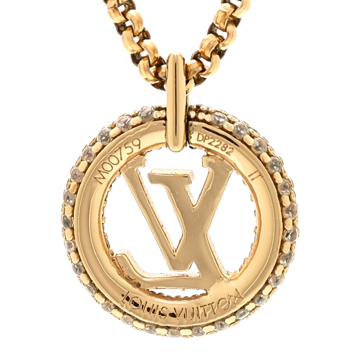 Metal Crystal Louise By Night Necklace