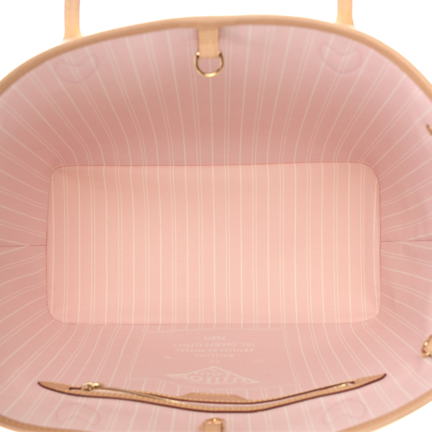 Monogram Giant By The Pool Neverfull MM Light Pink