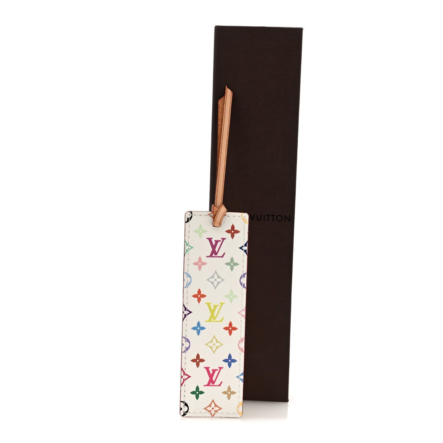 Monogram Multicolor Bookmark VIP White
