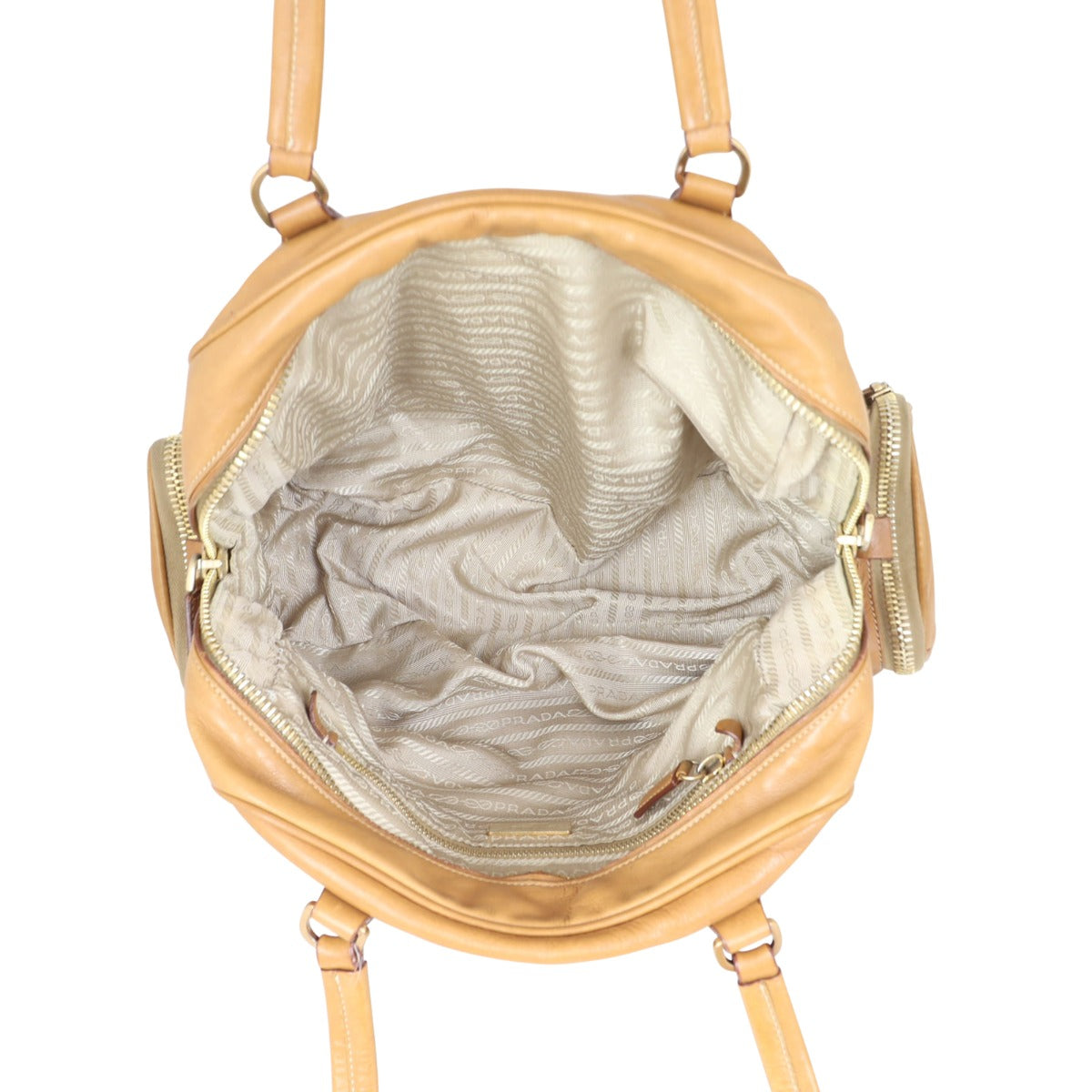 Prada Side Pocket Bauletto Bag