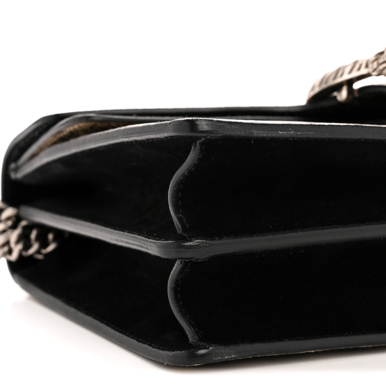 GG Supreme Monogram Small Dionysus Shoulder Bag Black