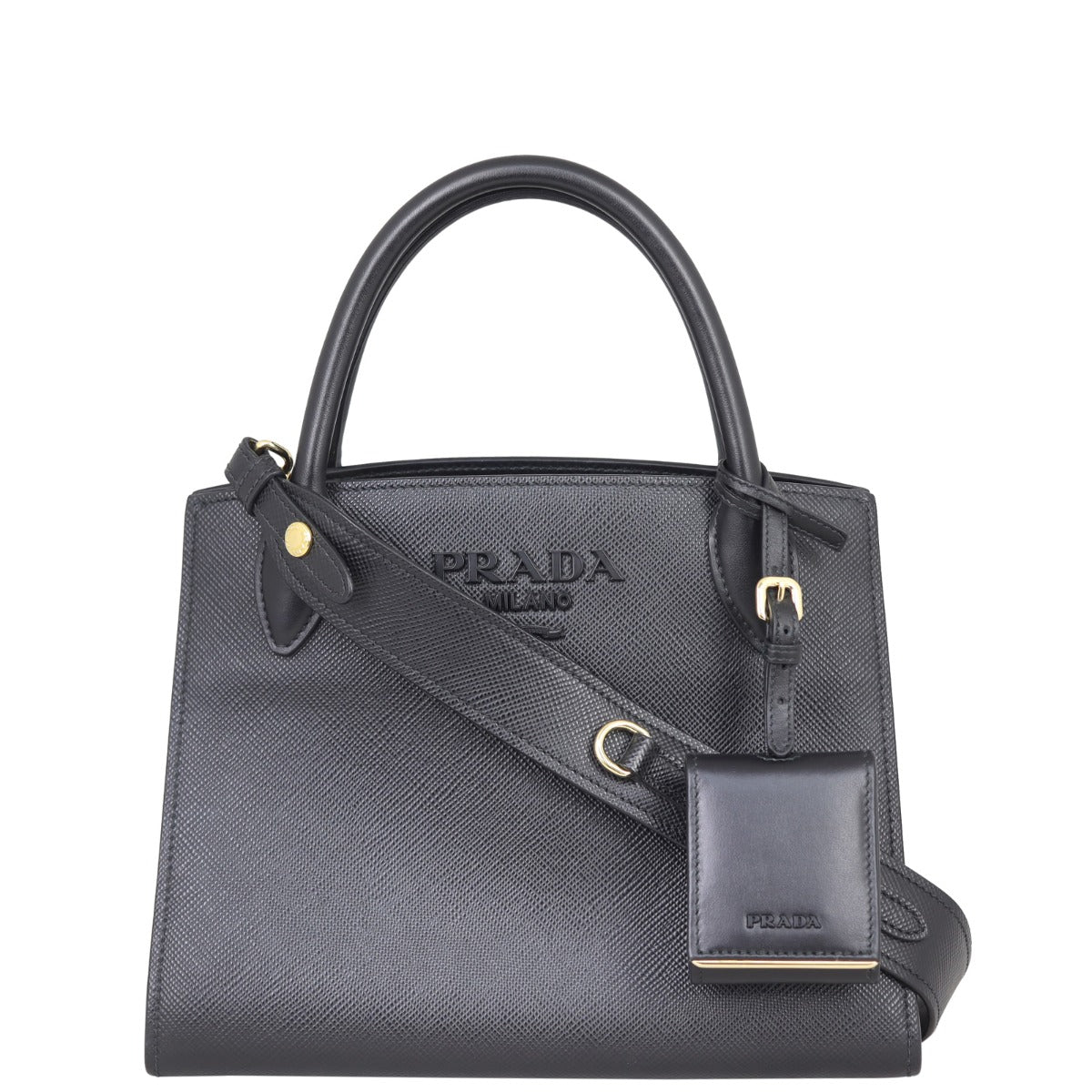 Prada Saffiano Cuir Monochrome Small Bag