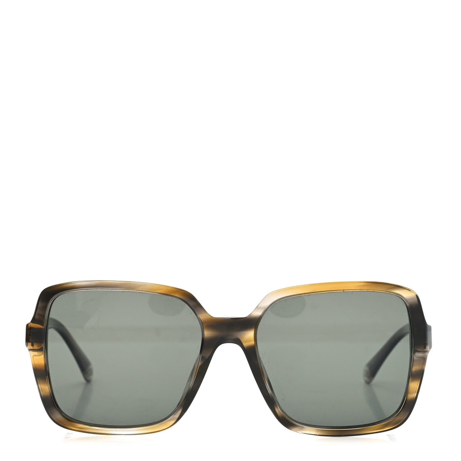 Acetate Square Sunglasses 5505 Brown