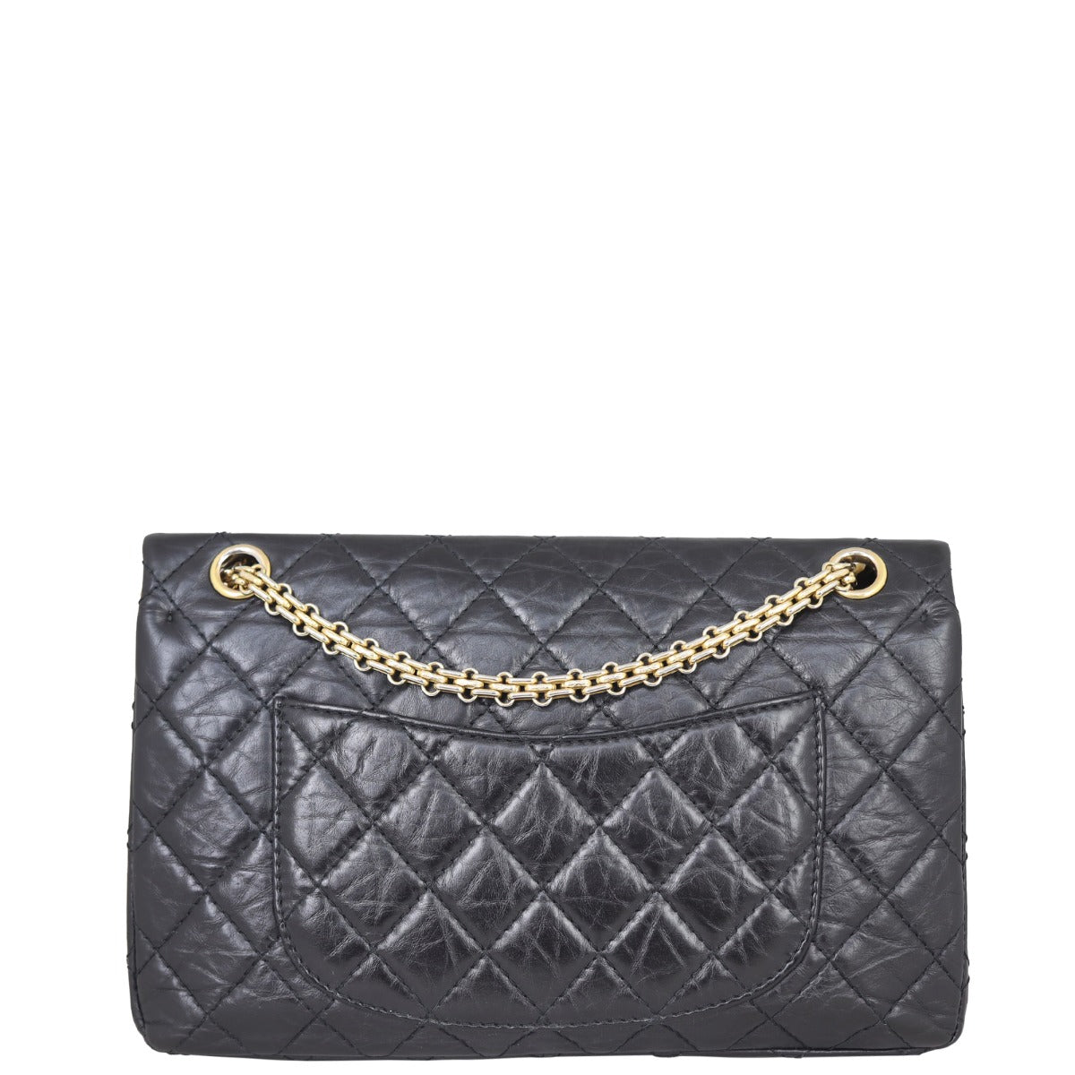 Chanel 2.55 Reissue 226 Double Flap Bag | Black