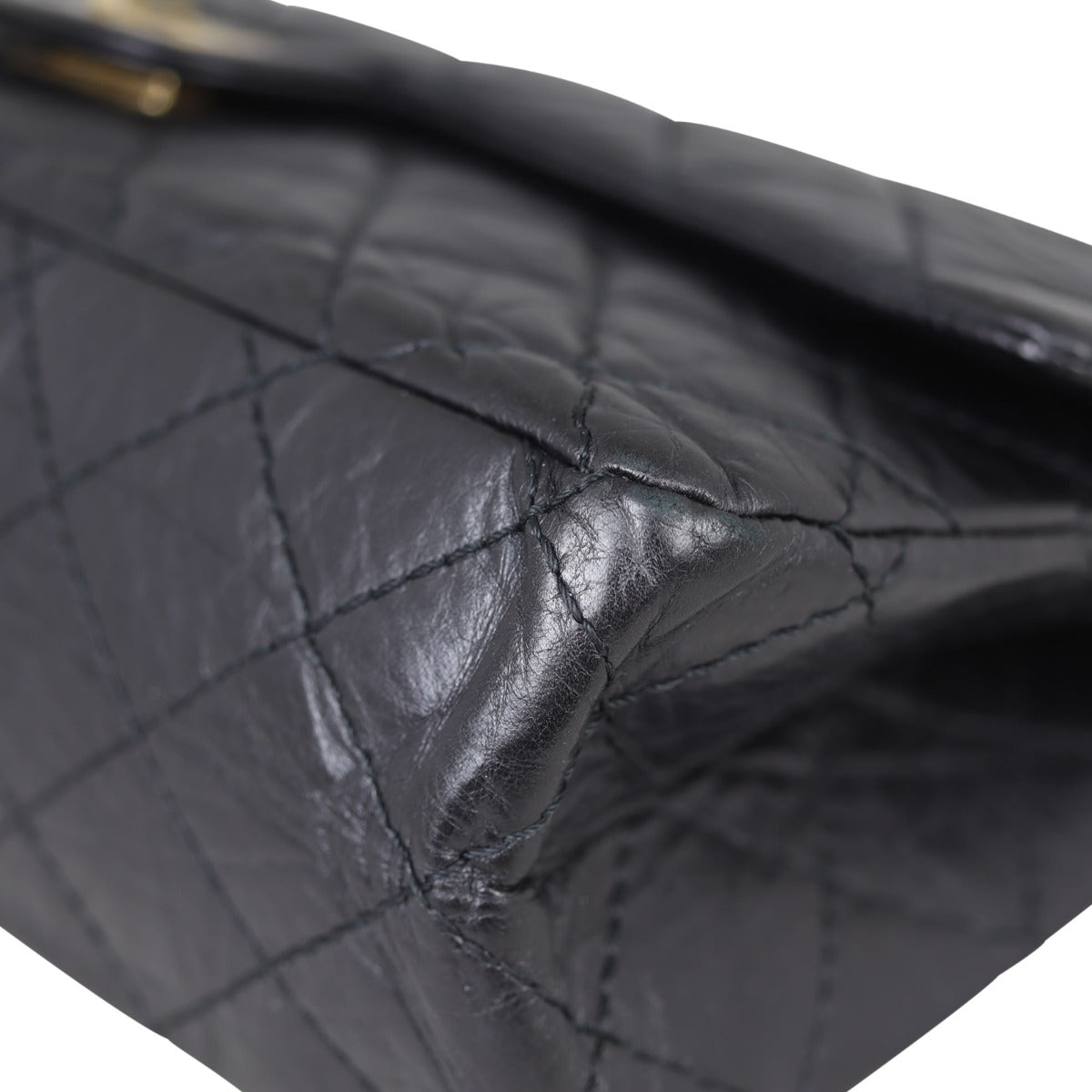 Chanel 2.55 Reissue 226 Double Flap Bag | Black