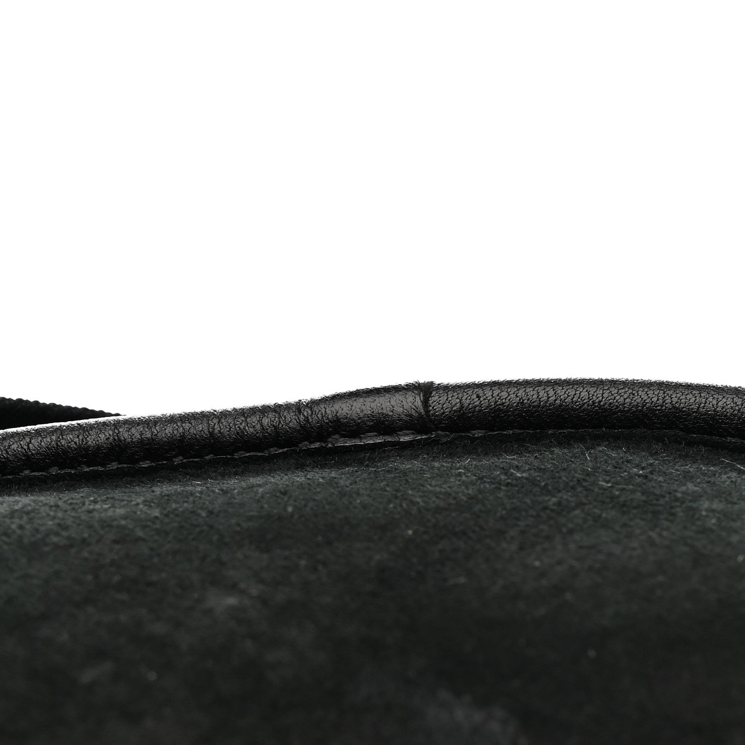 Suede Sparkling Winter Messenger Black