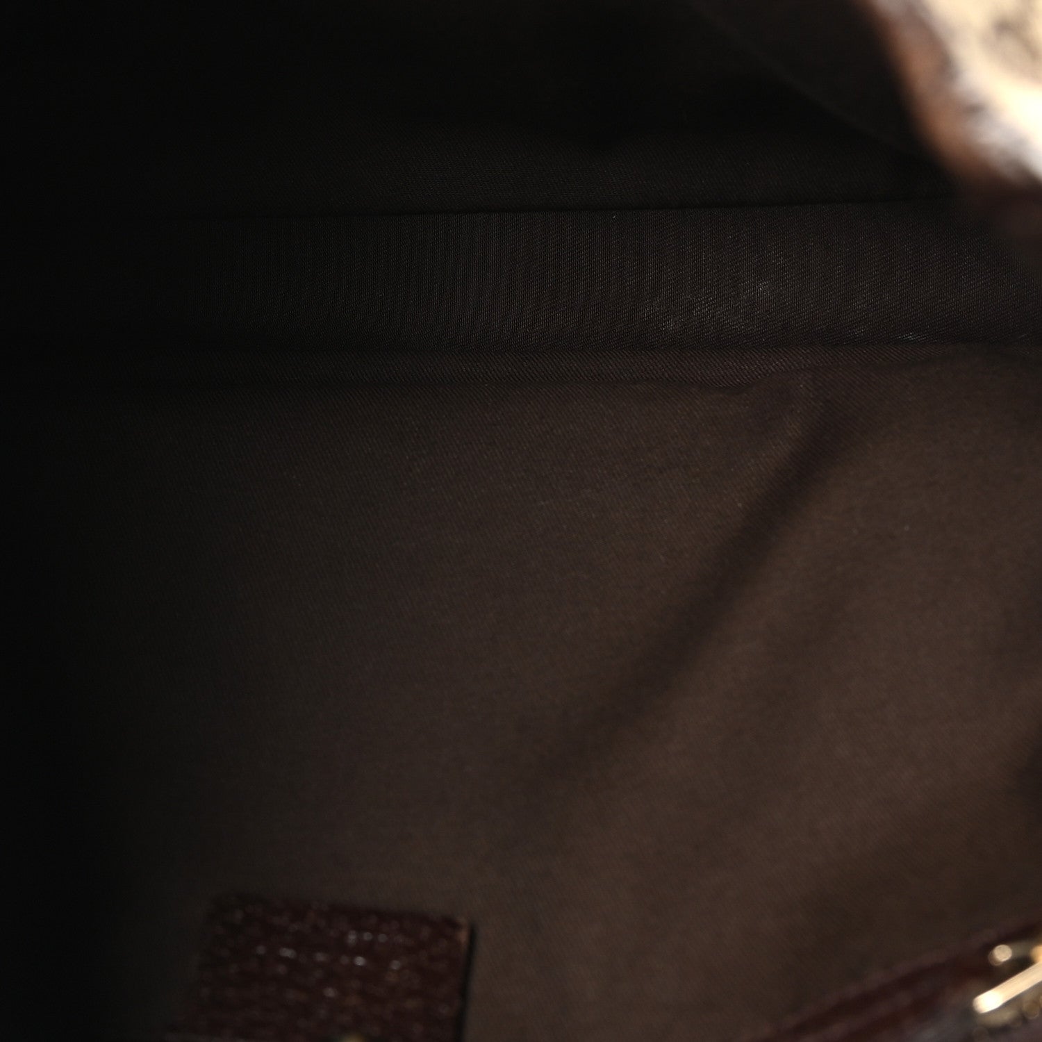 Monogram Web Jackie O Hobo Dark Brown