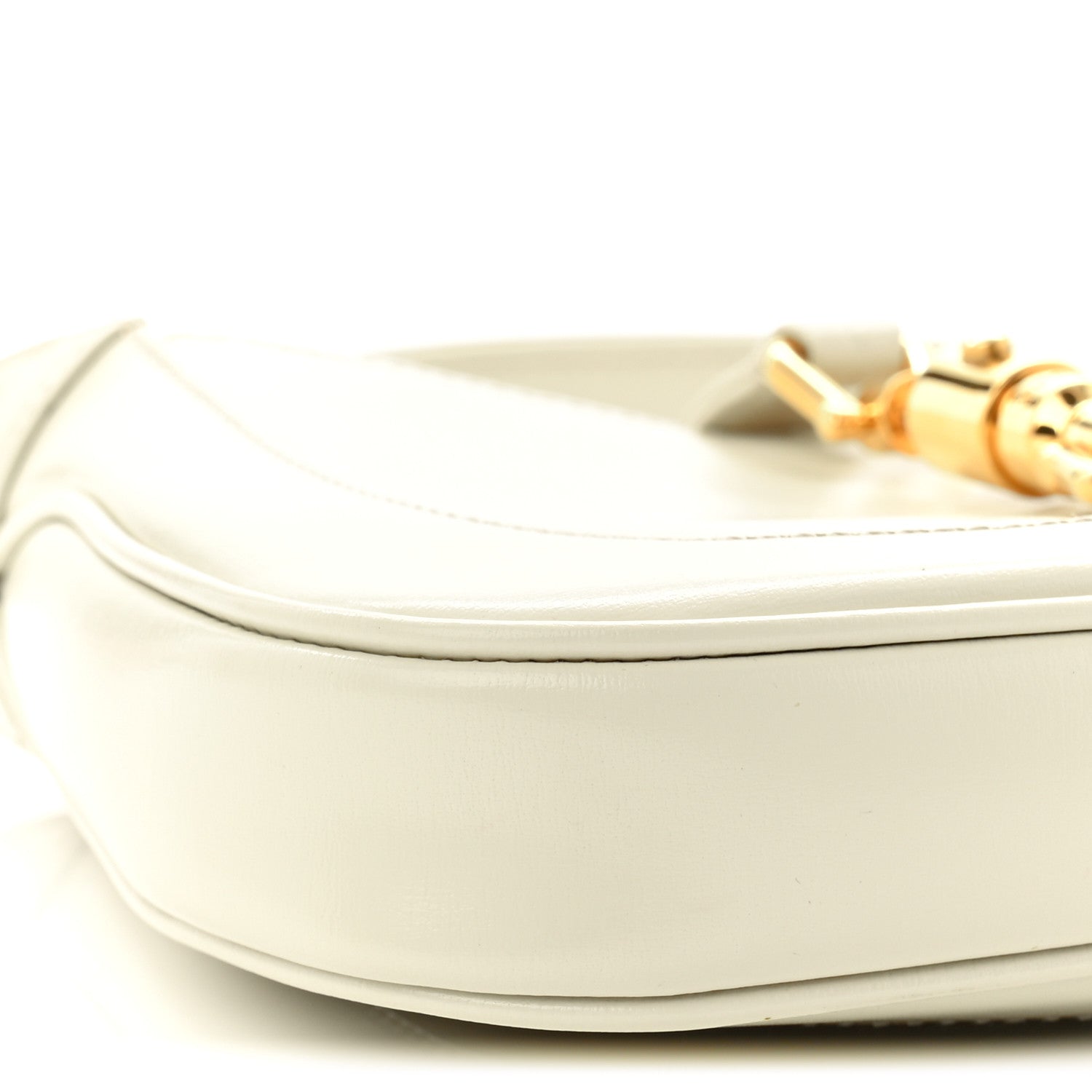 Boarded Dyana Lux Calfskin Mini Jackie 1961 Hobo Mystic White