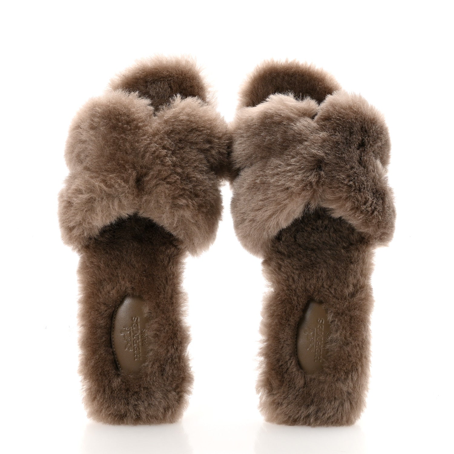Woolskin Oran Sandals 38 Etoupe