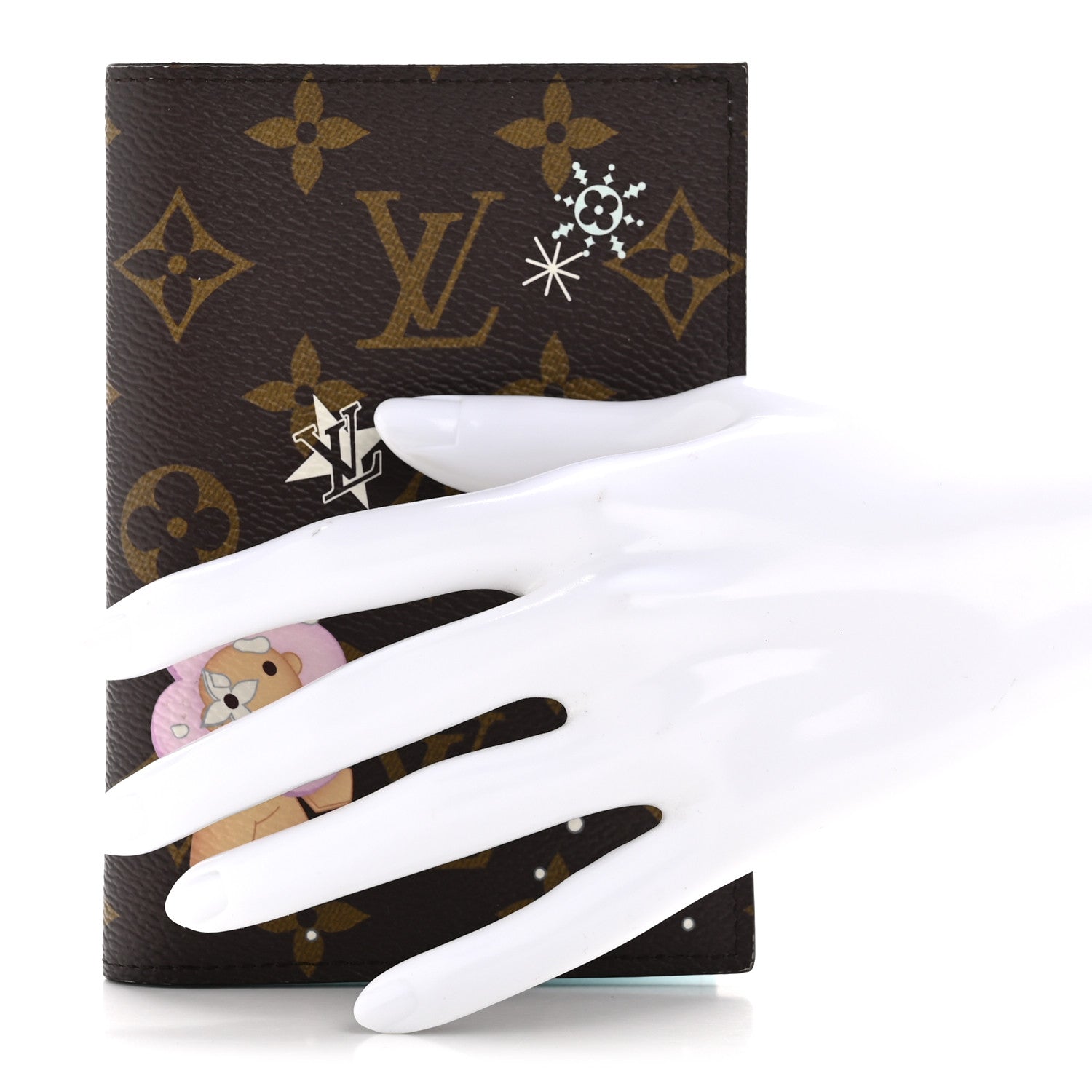 Monogram 2025 Christmas Animation Passport Cover Azur Frost