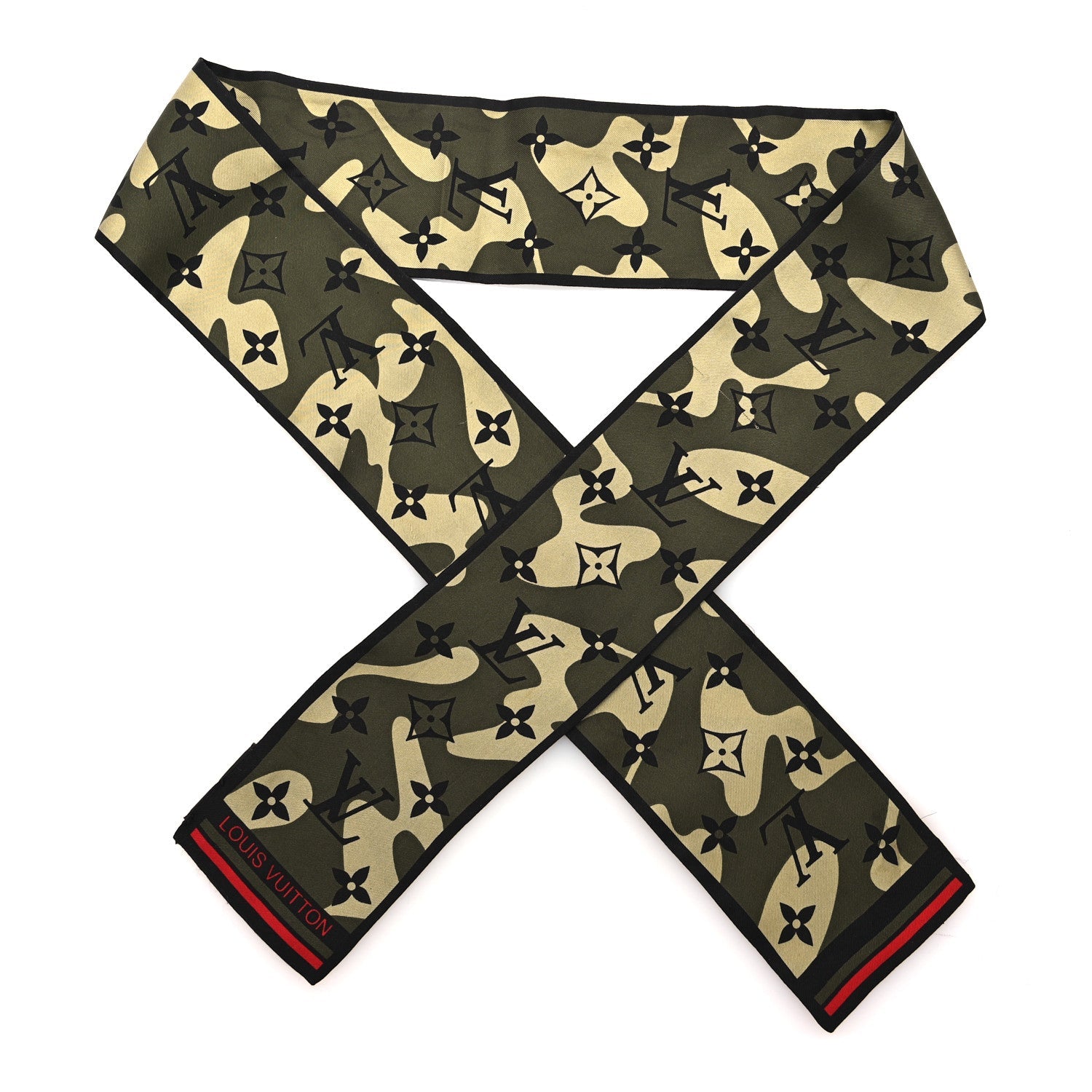 Silk Monogramouflage Bandeau