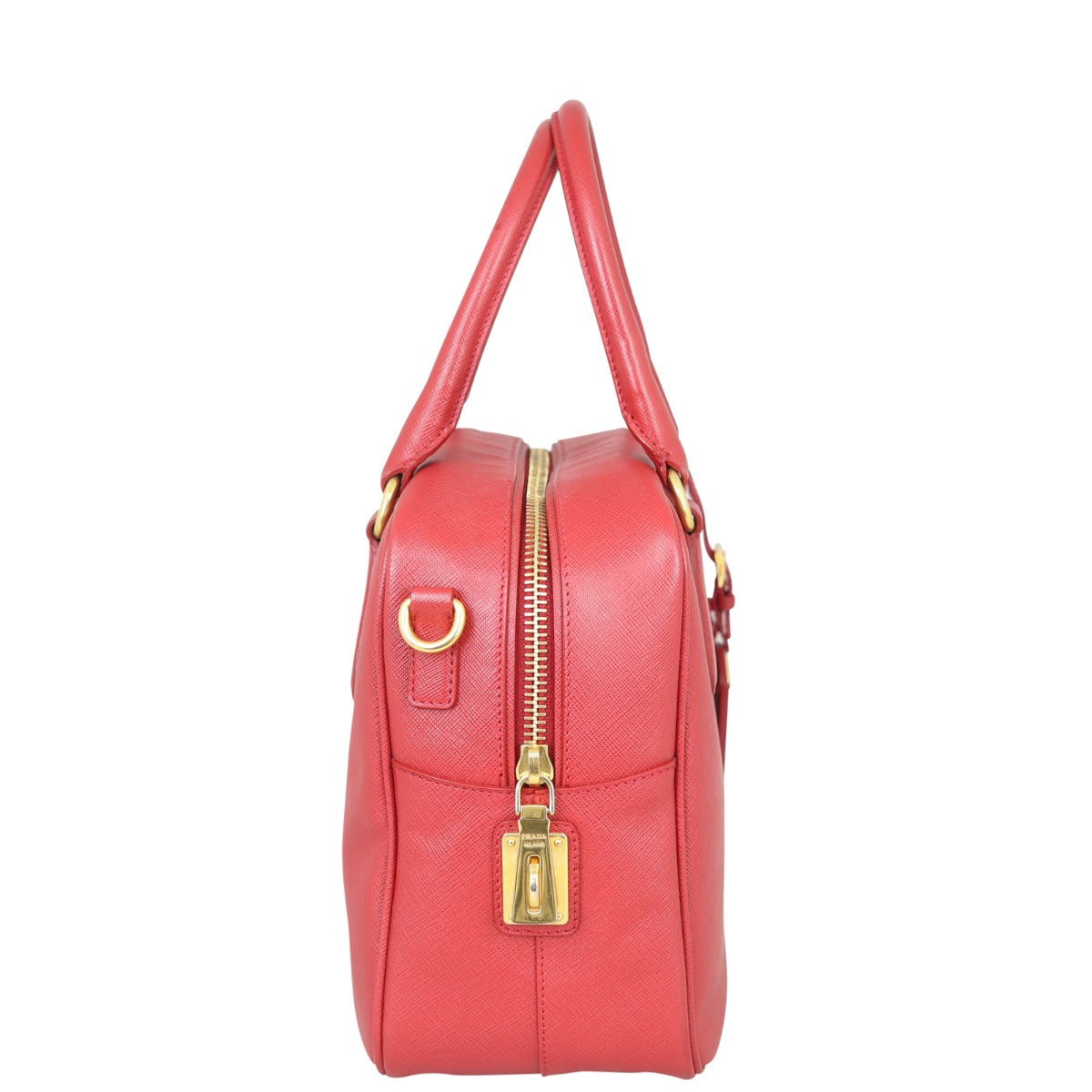 Prada Saffiano Lux Bauletto Bag