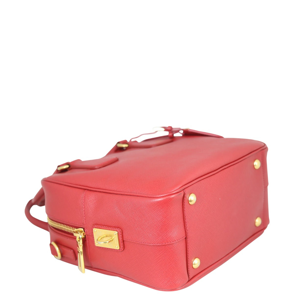 Prada Saffiano Lux Bauletto Bag