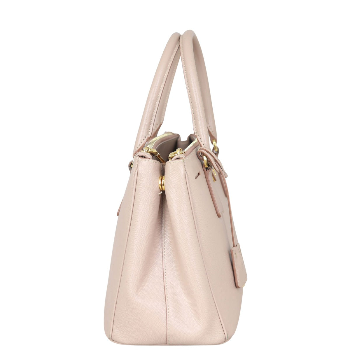 Prada Saffiano Lux Galleria Double Zip Tote Small