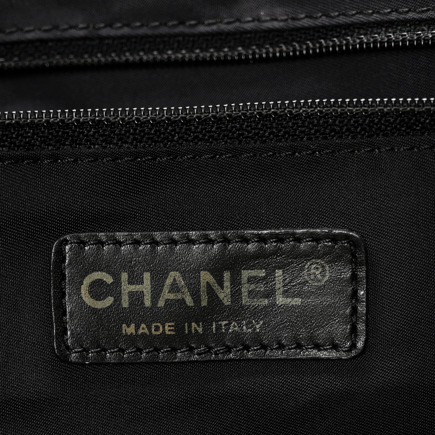 Nylon Large Travel Tote Black