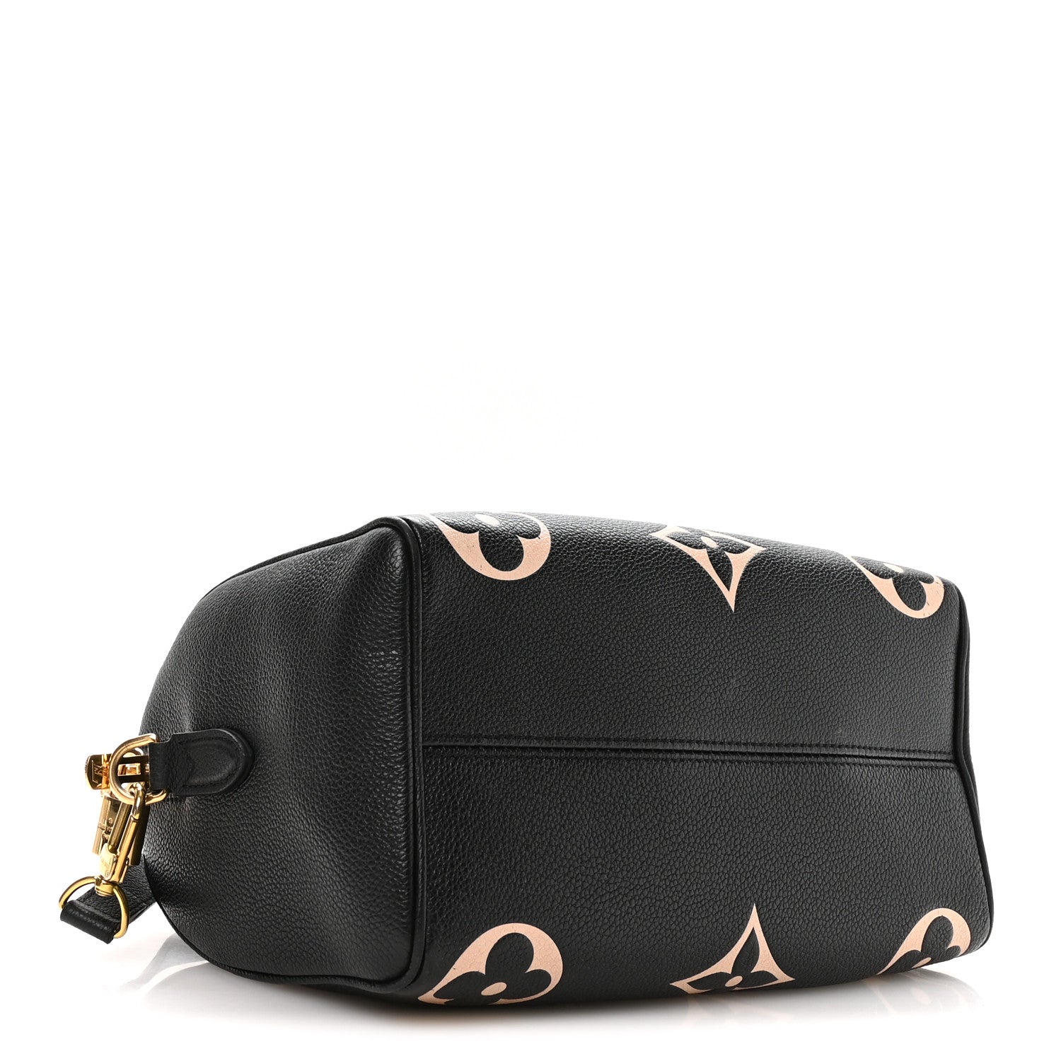Empreinte Monogram Giant Speedy Bandouliere 25 Black Beige