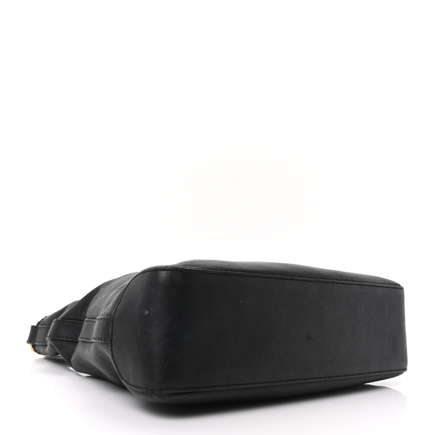Pebbled Calfskin Medium Marrakech Hobo Black