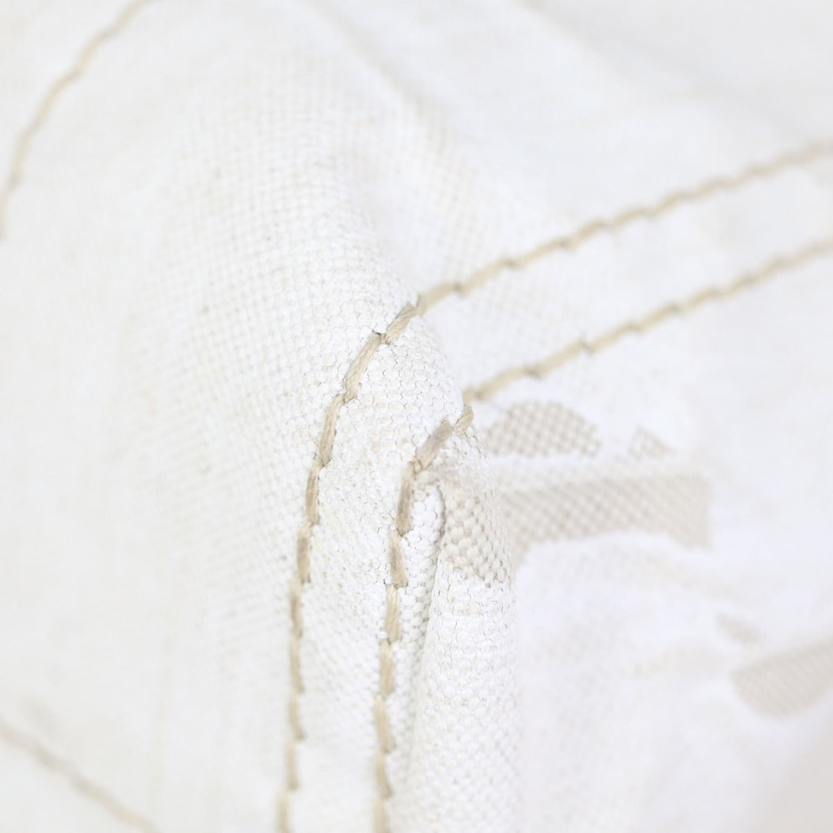 Prada Linen Logo Tote