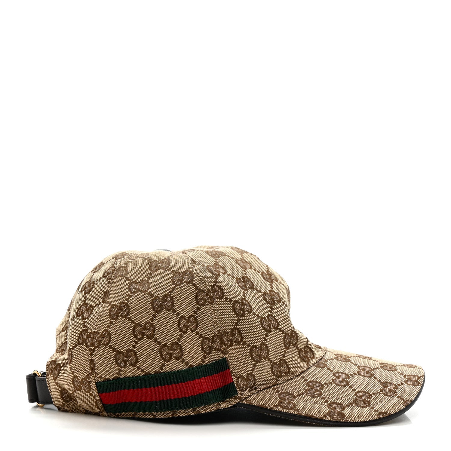 Monogram Web Baseball Hat M Beige Cocoa