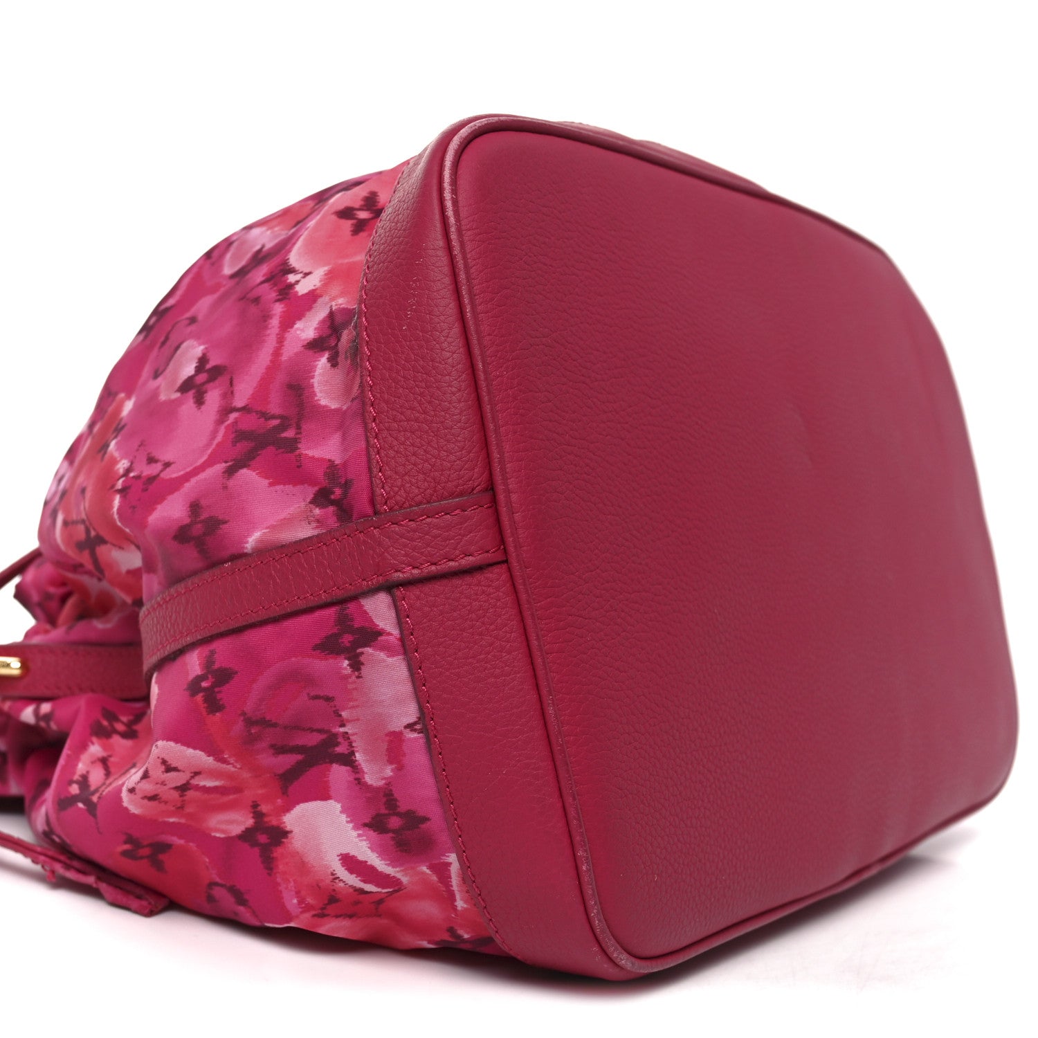 Nylon Monogram Ikat Noefull MM Rose Indien