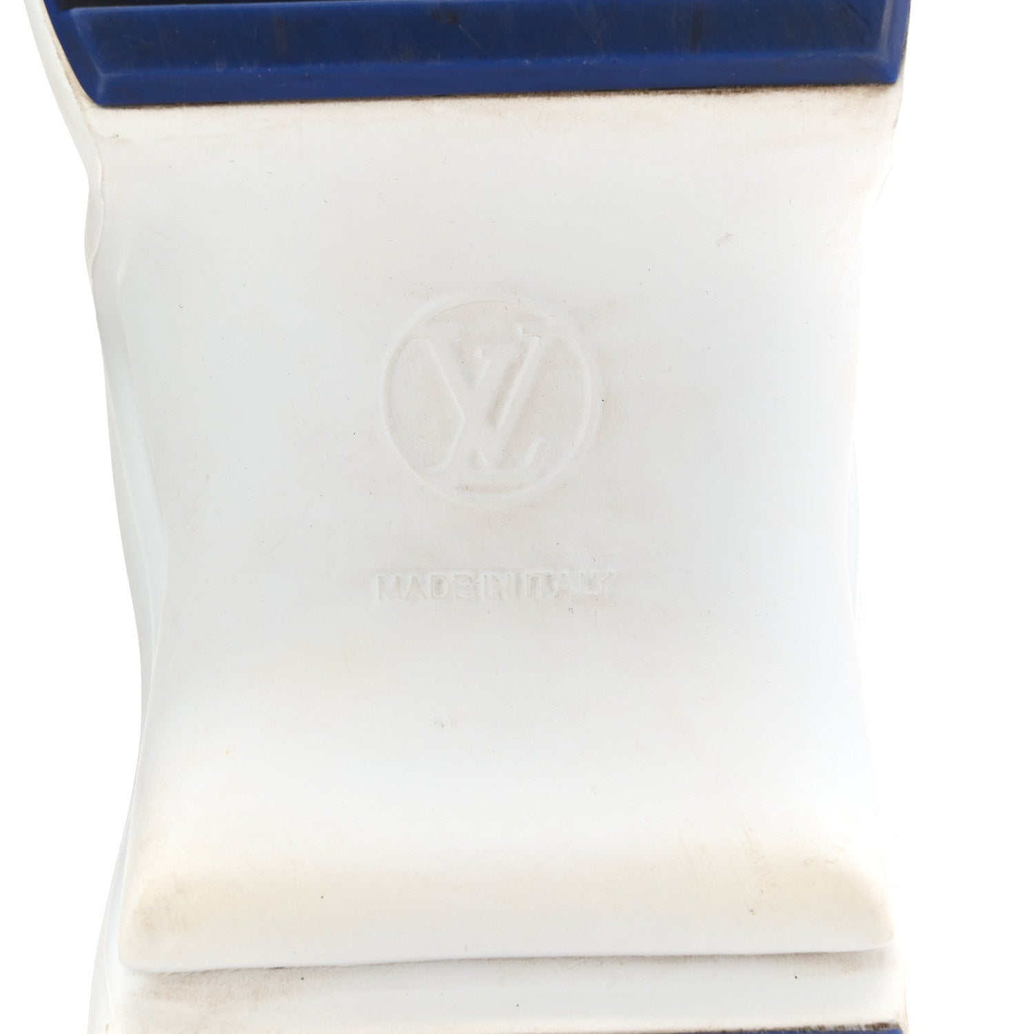 Jacquard Velvet Monogram LV Archlight Sneakers 37 White Blue